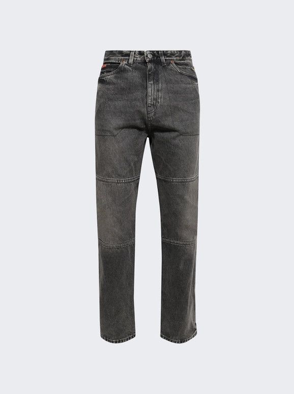 Martine Rose o1mle0326 Panelled Jeans in Black Size US 30 / EU 46 - 1 Thumbnail