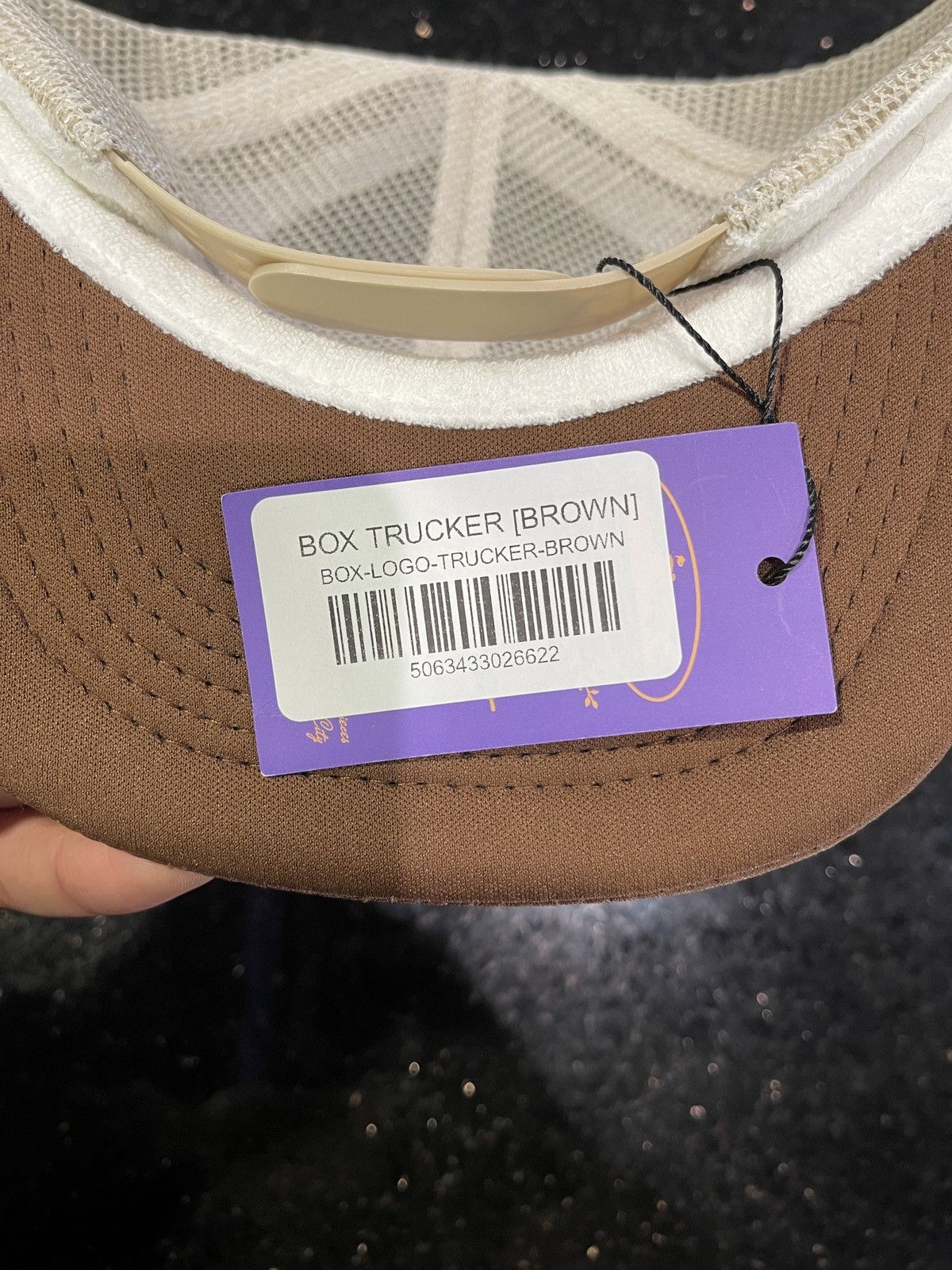 Corteiz BOX TRUCKER [BROWN] Size ONE SIZE - 3 Thumbnail