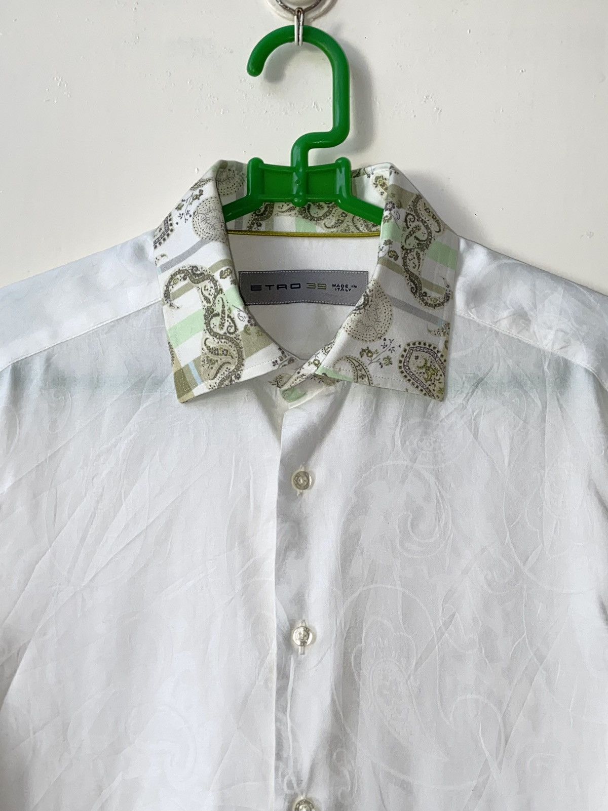 Etro ETRO Motive White Shirt Size US S / EU 44-46 / 1 - 13 Thumbnail