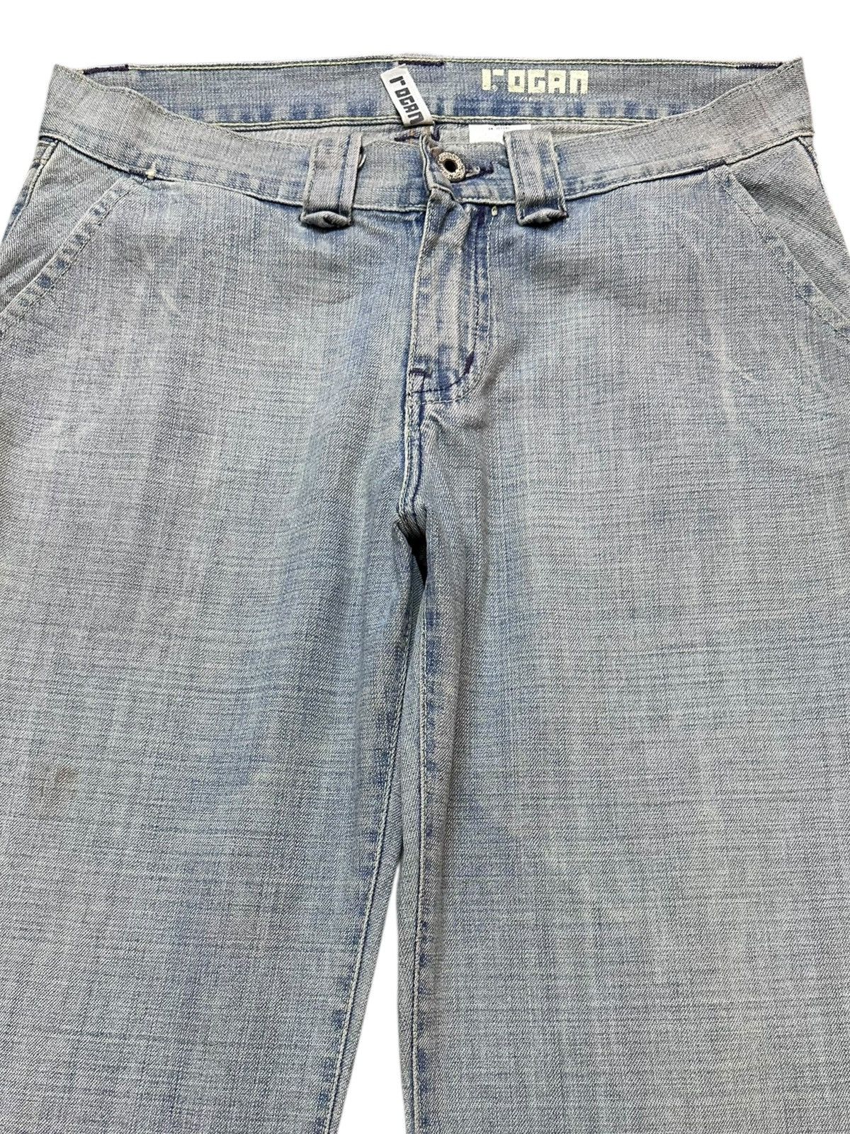 Rogan Vintage Rogan Flare Bootcut Faded Denim Size US 30 / EU 46 - 2 Thumbnail