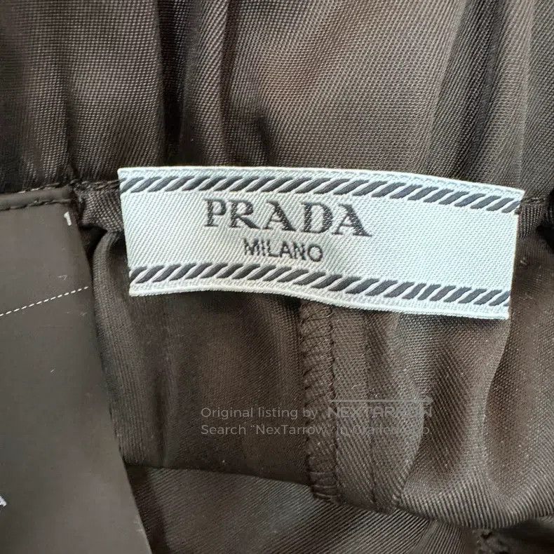 Prada Prada Black stender shorts Size 25" / US 0 / IT 36 - 4 Thumbnail