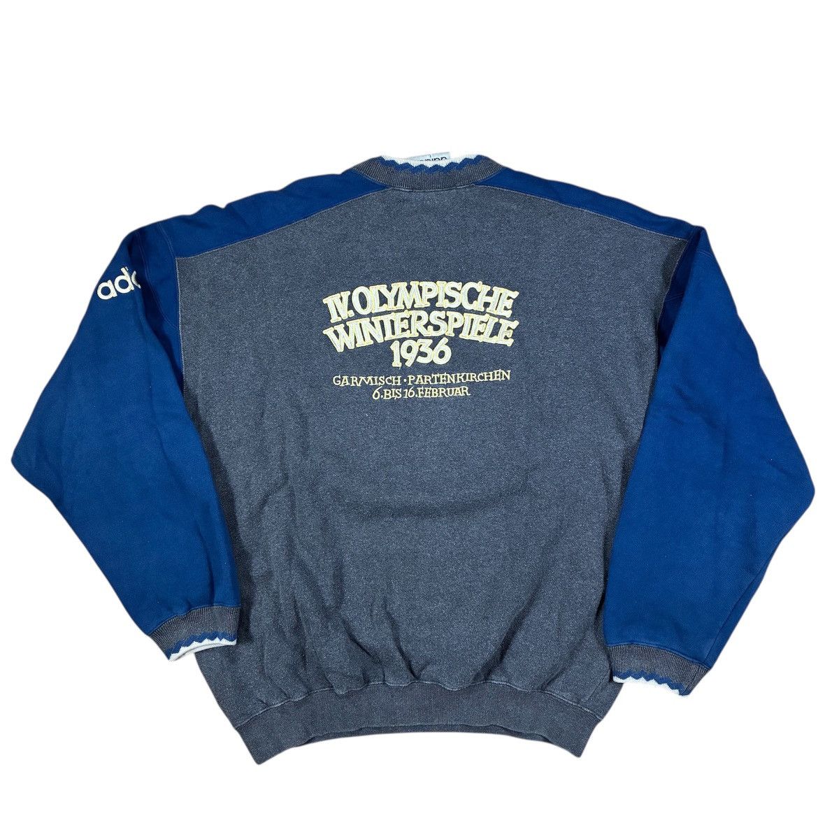 Adidas Mens Vintage Sweatshirt Adidas Olympic Games Size M-L Size US M / EU 48-50 / 2 - 2 Thumbnail