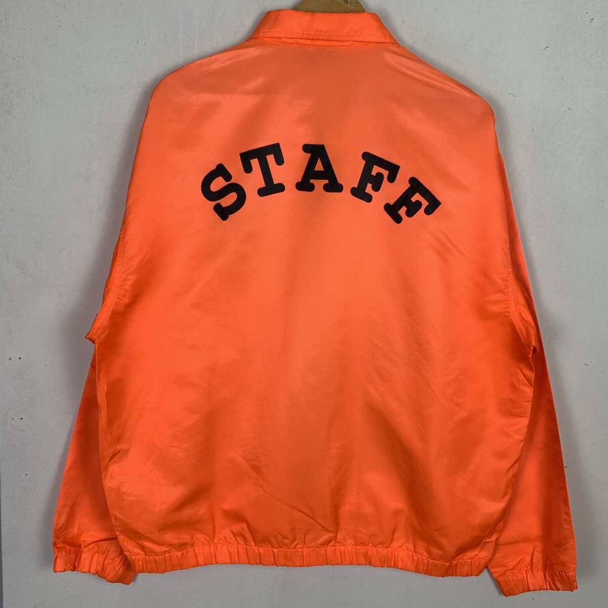 Asics × Vintage Vintage Asics staff Fullzipper Light Jacket Size US XXL / EU 58 / 5 - 13 Thumbnail