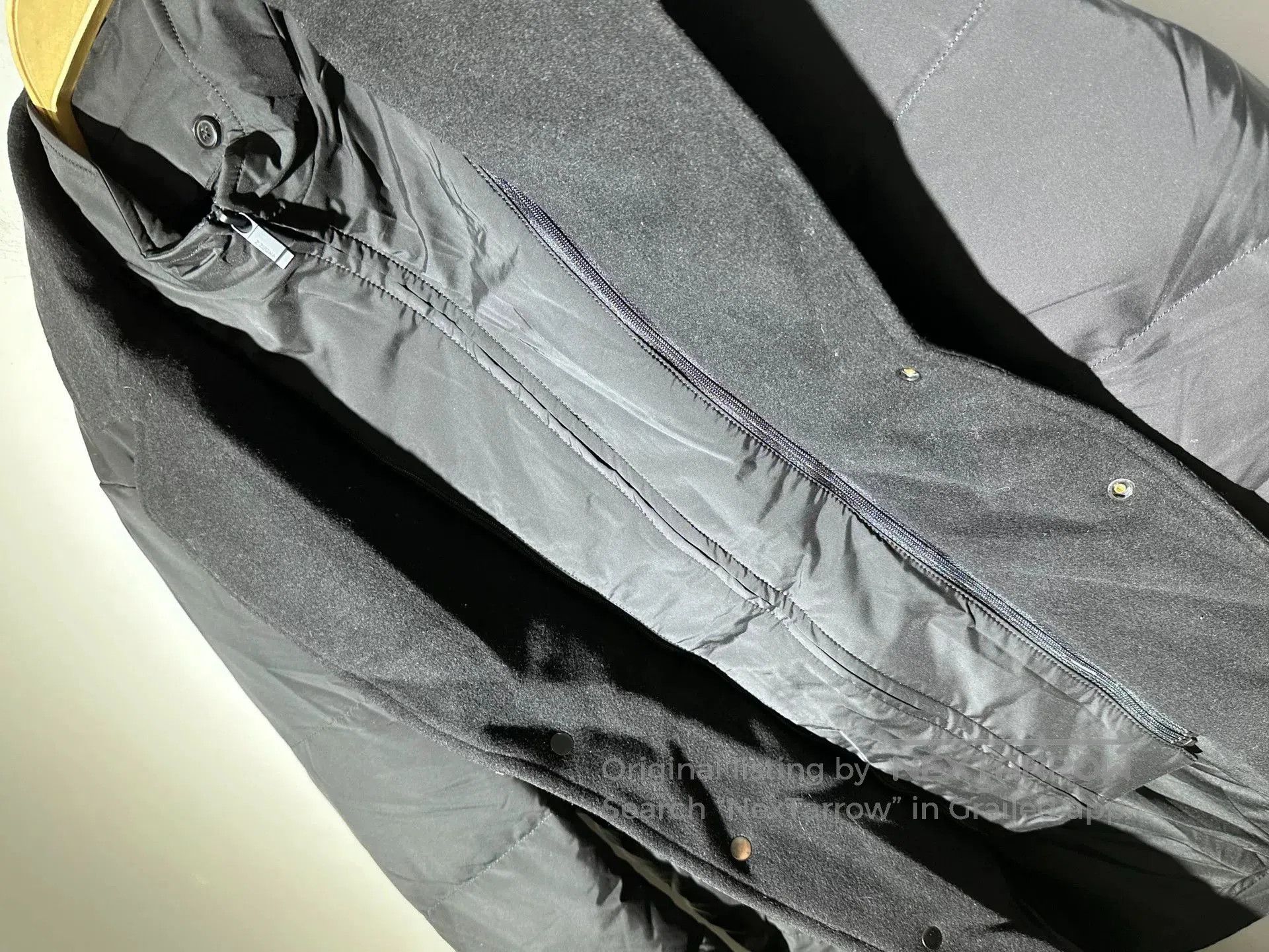 Ermenegildo Zegna Zegna Men's Puffer Jacket with Detachable Zip. Size US M / EU 48-50 / 2 - 5 Thumbnail