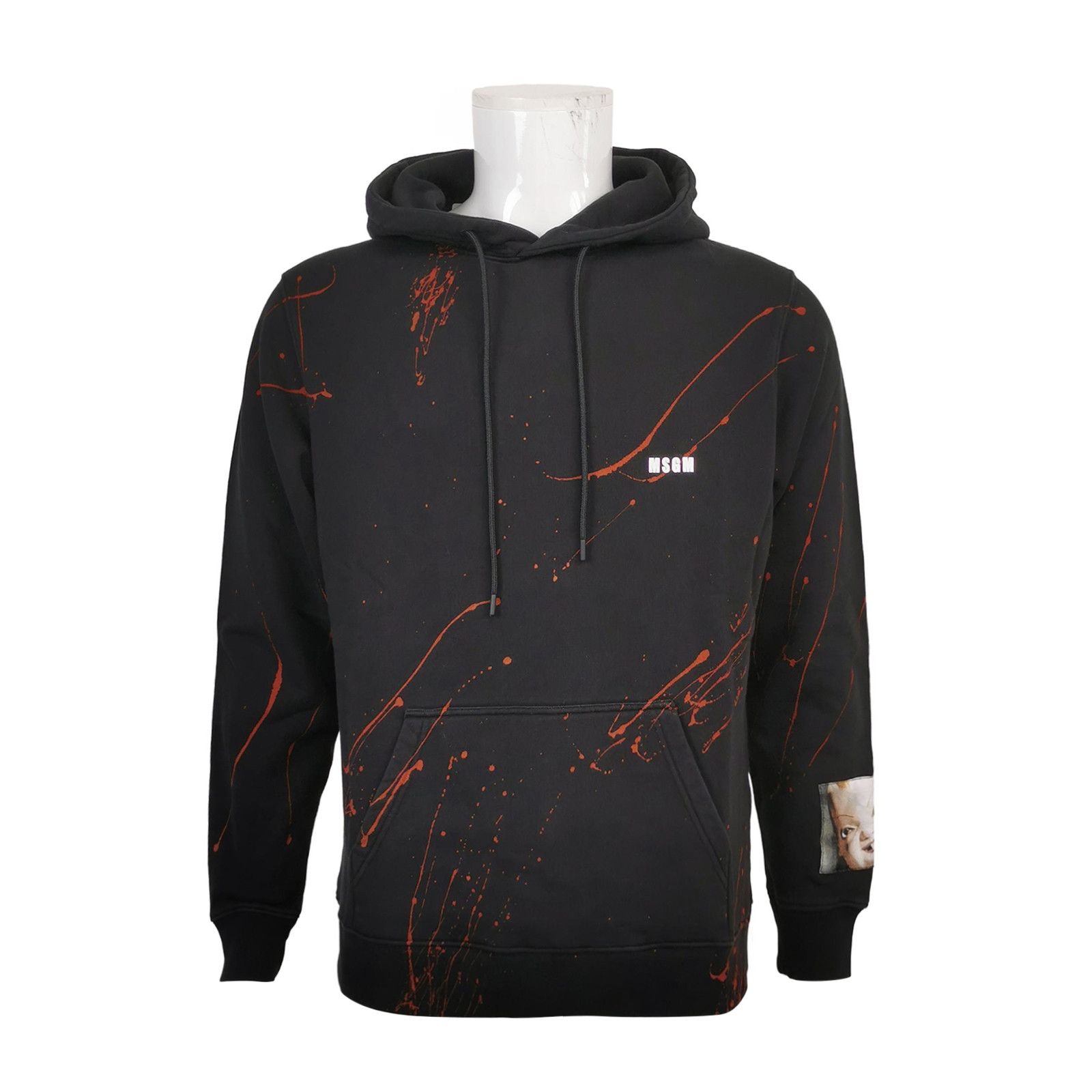 MSGM MSGM x Dario Argento Splatter Print Hoodie Size S Size US S / EU 44-46 / 1 - 1 Thumbnail