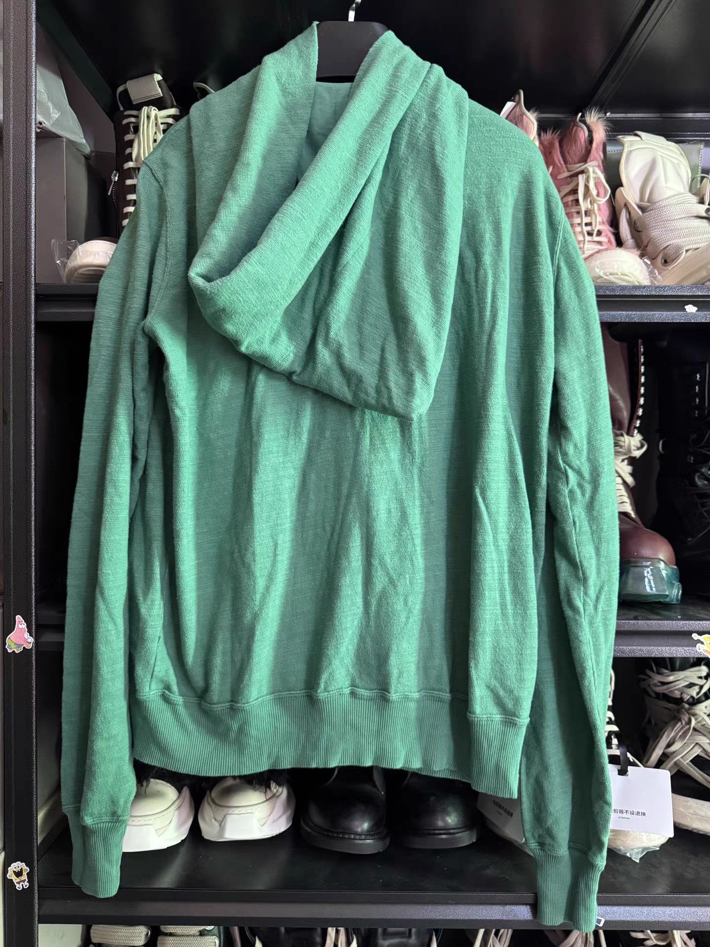 Rick Owens Rick Owens Wizard Hoodie Green Size US M / EU 48-50 / 2 - 2 Thumbnail