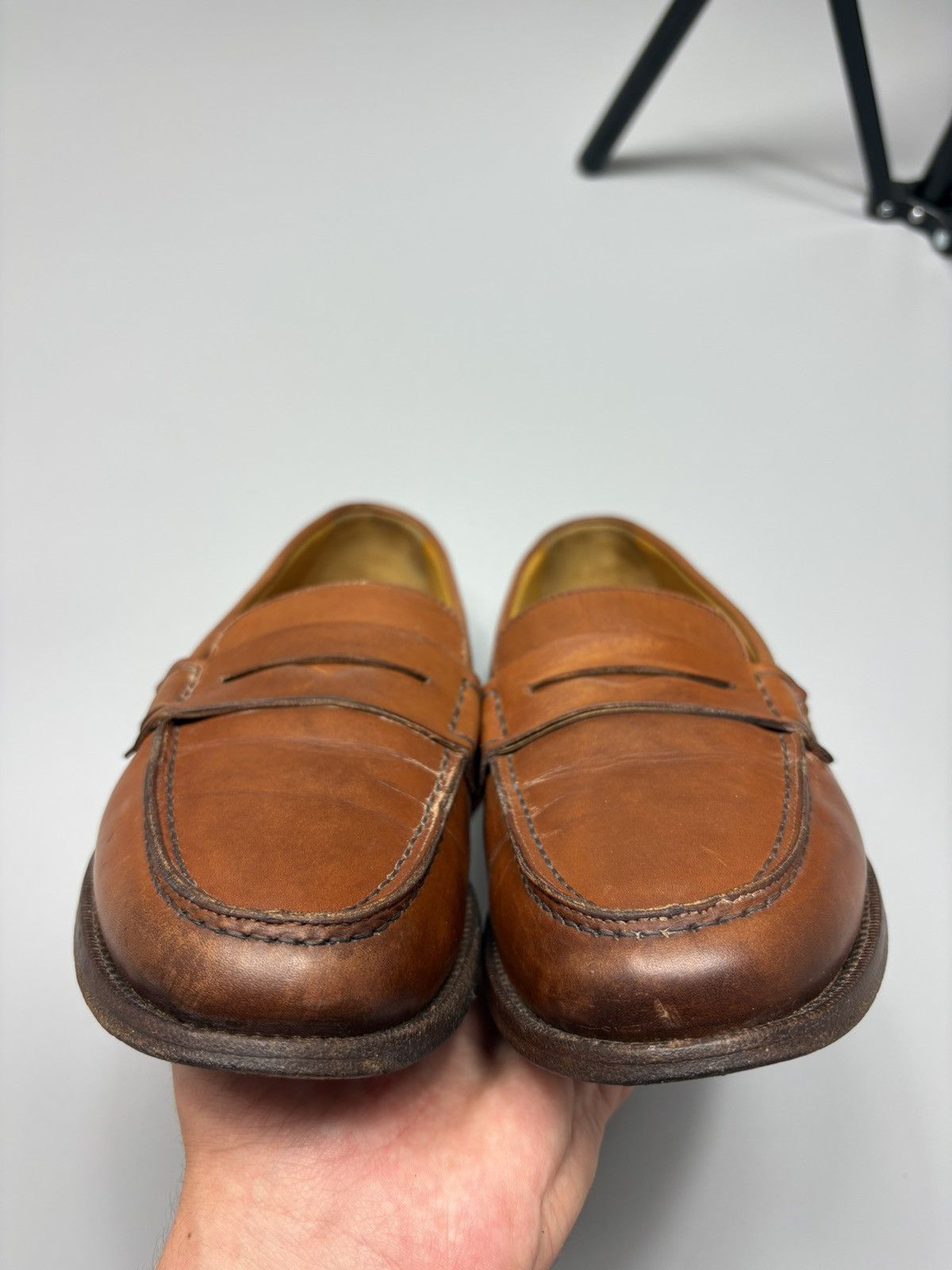 Ralph Lauren Leather Loafers Ralph Lauren Collection Purple Label women’s Size US 9.5 / IT 39.5 - 11 Thumbnail
