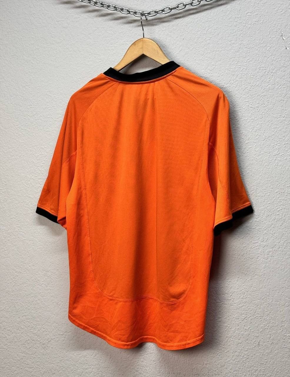 Nike × Vintage Nike 90s Rare Netherlands KNVB Soccer Jersey Drill Size US L / EU 52-54 / 3 - 11 Thumbnail