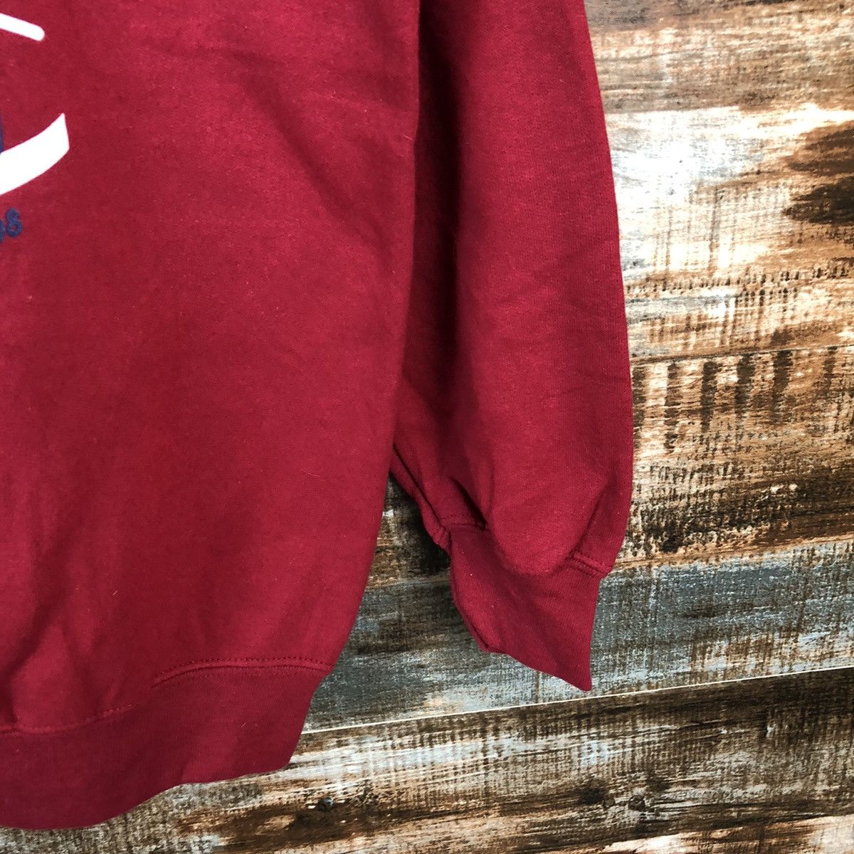 Japanese Brand × Vintage Yokota Strides Running Club Maroon vintage Sweatshirt #A2045 Size US M / EU 48-50 / 2 - 6 Thumbnail