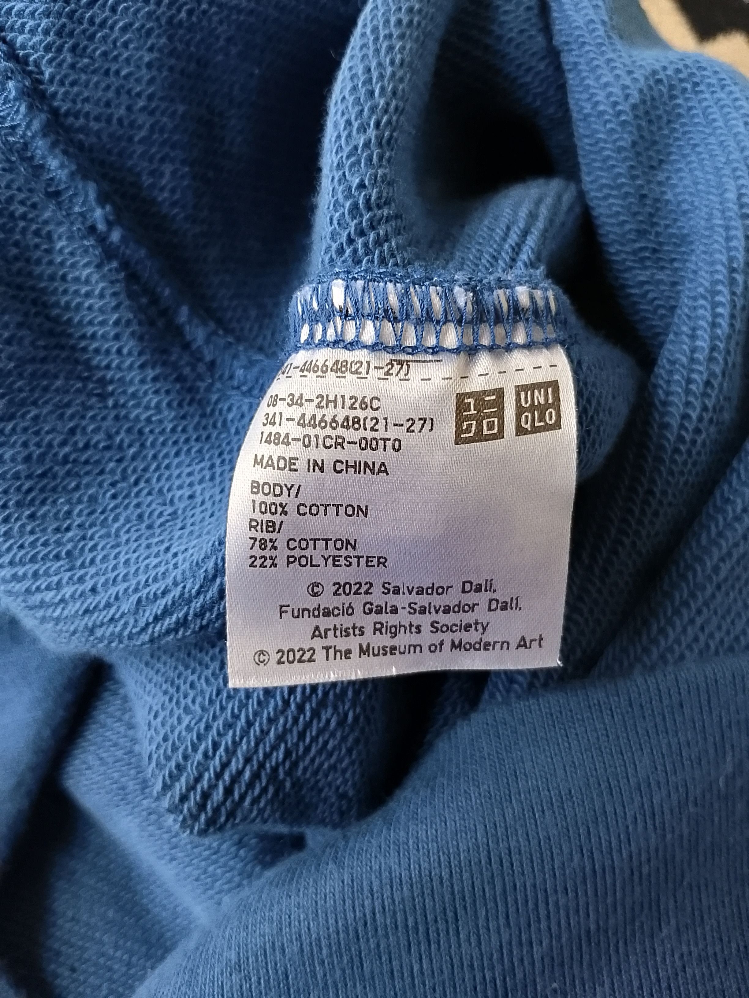 Uniqlo Rare UNIQLO x MoMA Salvador Dalí "Melting Clocks" Sweatshirt Size US XL / EU 56 / 4 - 9 Thumbnail