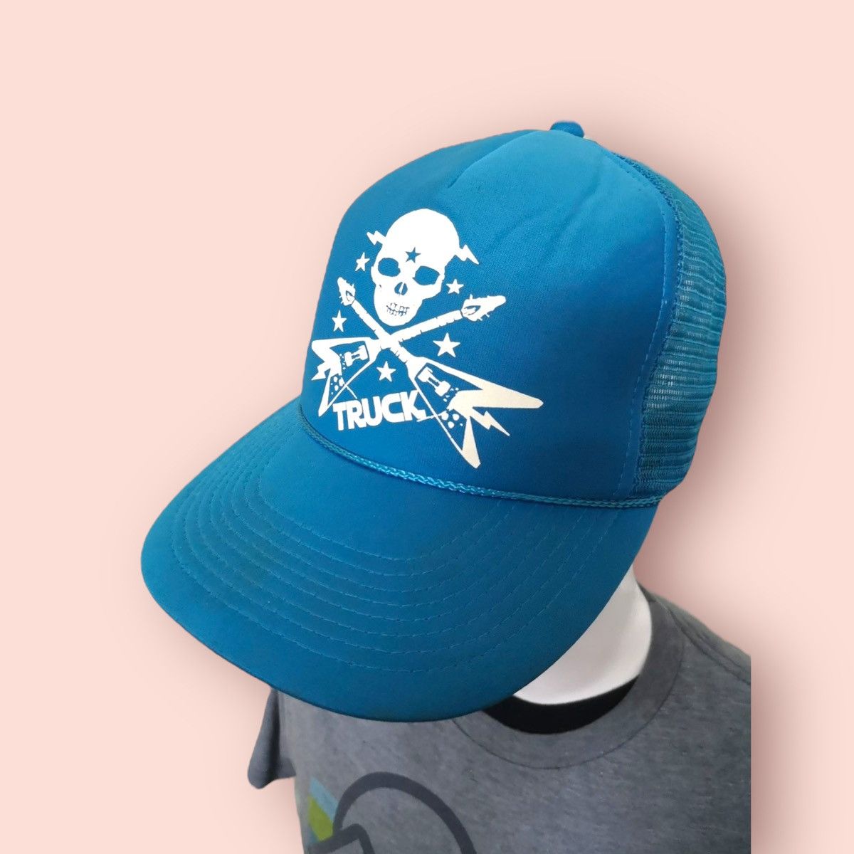 Otto × Seditionaries VINTAGE TRUCK HEAVY METAL SKULL TRUCKER HAT Size ONE SIZE - 1 Thumbnail