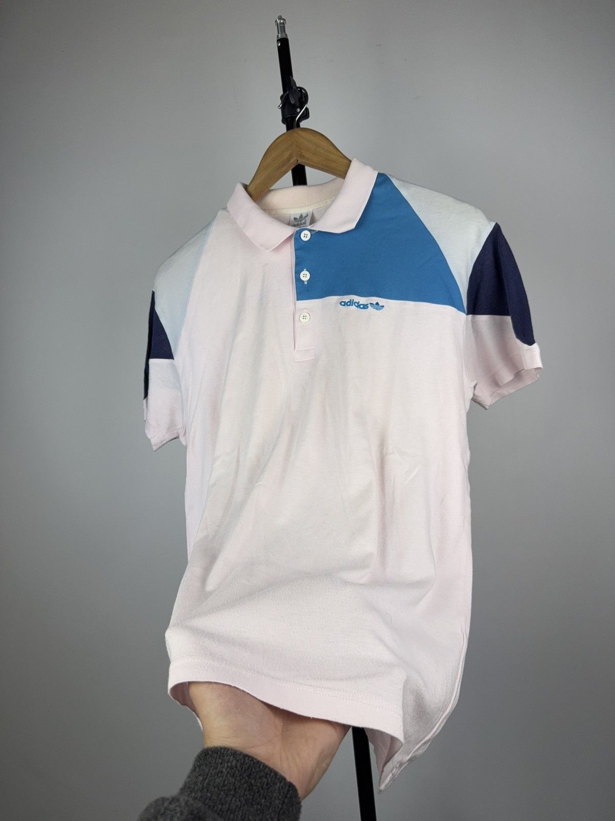 Adidas Archive Rare Vintage Adidas Polo Made in West Germany 80s Size US M / EU 48-50 / 2 - 6 Thumbnail