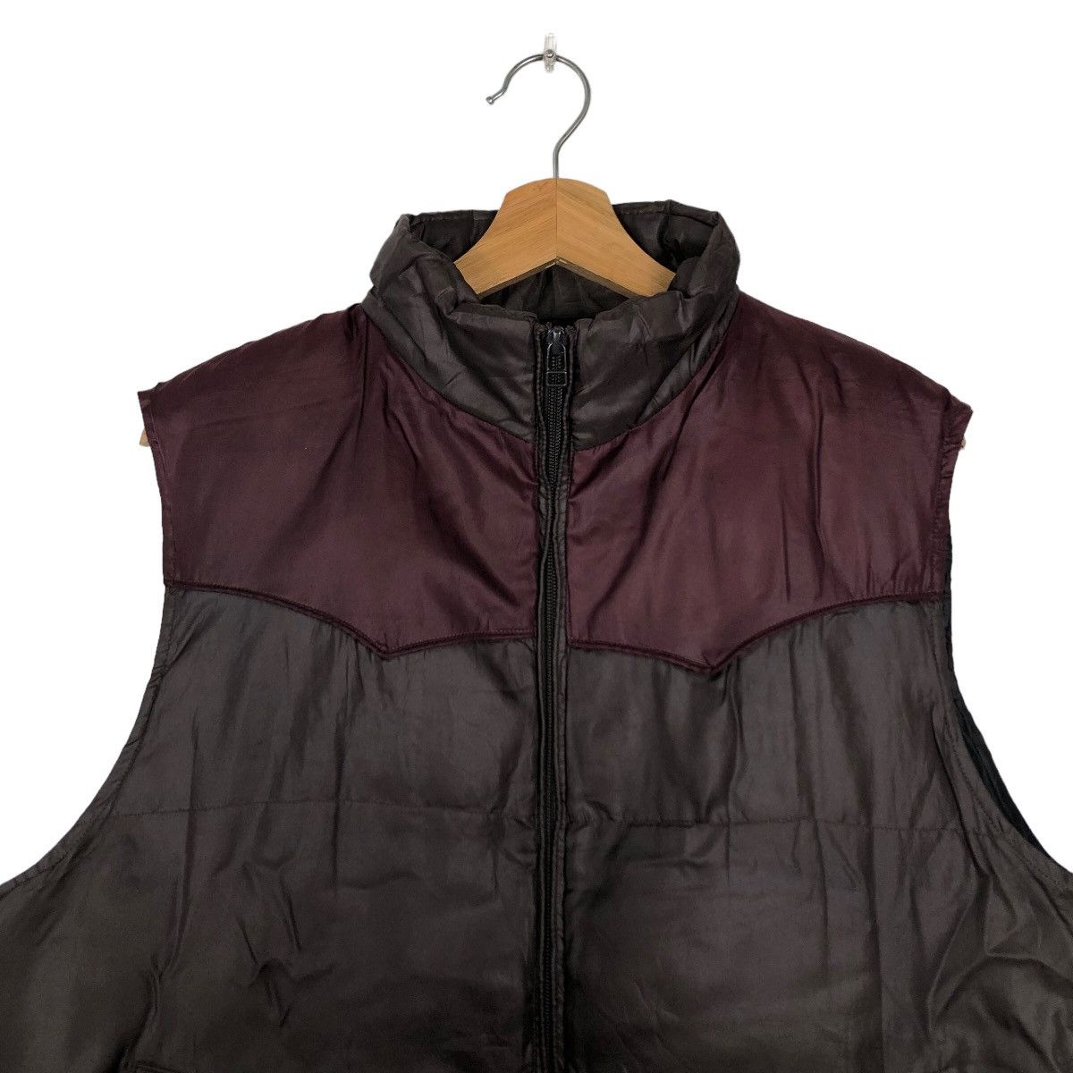 Japanese Brand 🔥Rare Puffer Vest Down Kansai Jeans Japan Made Size US L / EU 52-54 / 3 - 3 Thumbnail