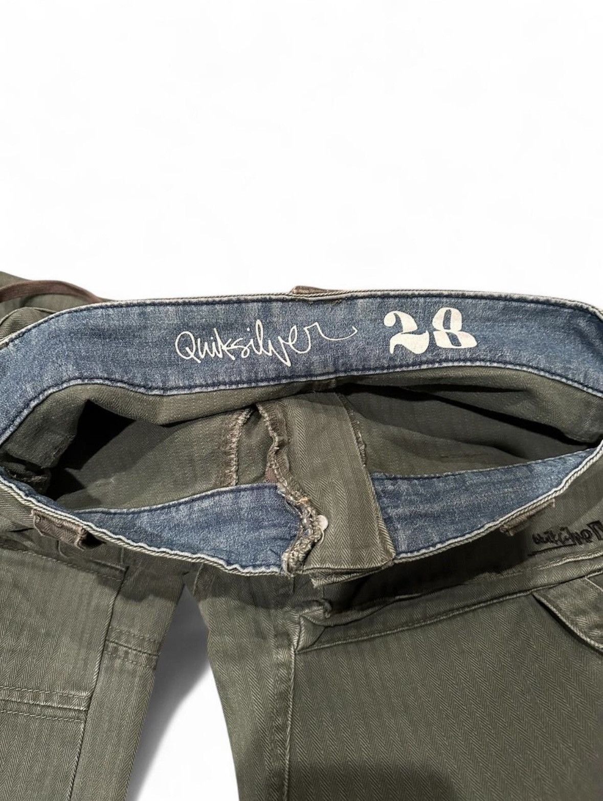 Quiksilver × Vintage Quiksilver Vintage Cargo Pants Size 28" / US 6 / IT 42 - 3 Thumbnail