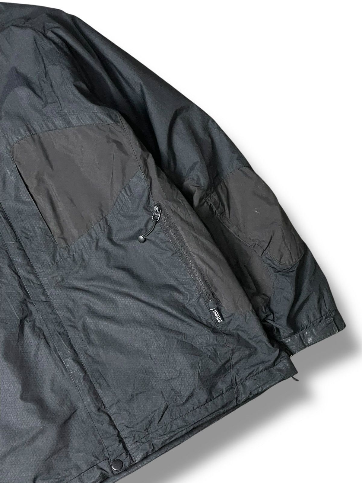 Japanese Brand × Stussy × Vintage Vintage STUSSY Outdoor Hooded Jacket (115) Size US S / EU 44-46 / 1 - 3 Thumbnail