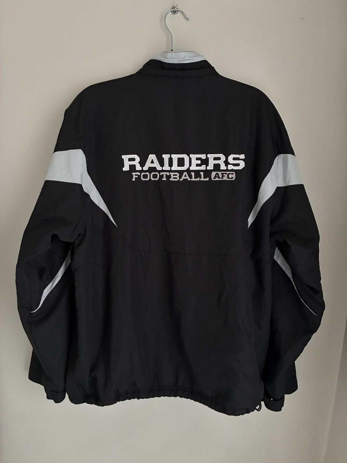 Reebok Reebok NFL Oakland Raiders jacket sweatshirt y2k 00s baggy Size US M / EU 48-50 / 2 - 9 Thumbnail