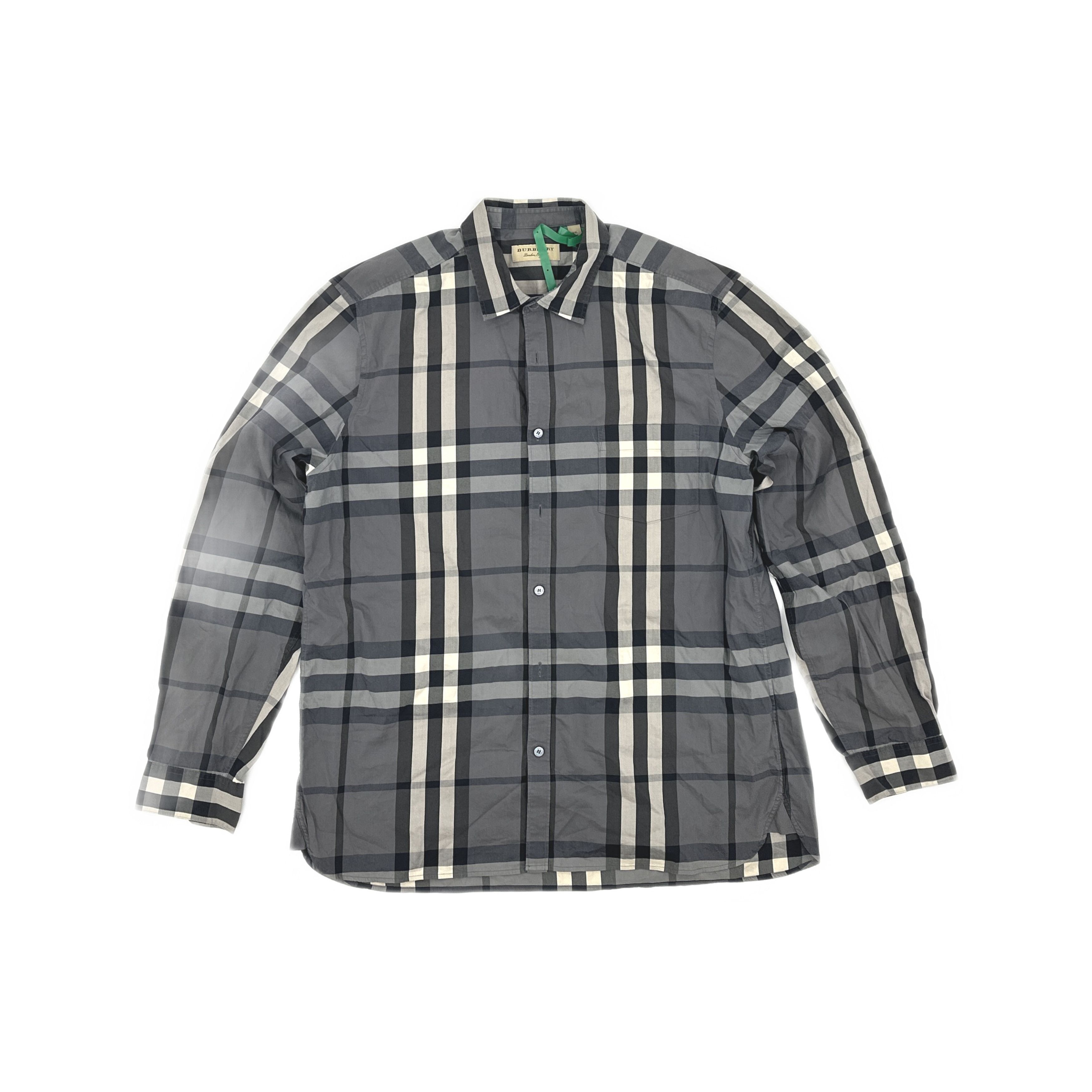 Burberry Burberry Check Long Sleeve Shirt XXL Size US XXL / EU 58 / 5 - 1 Thumbnail
