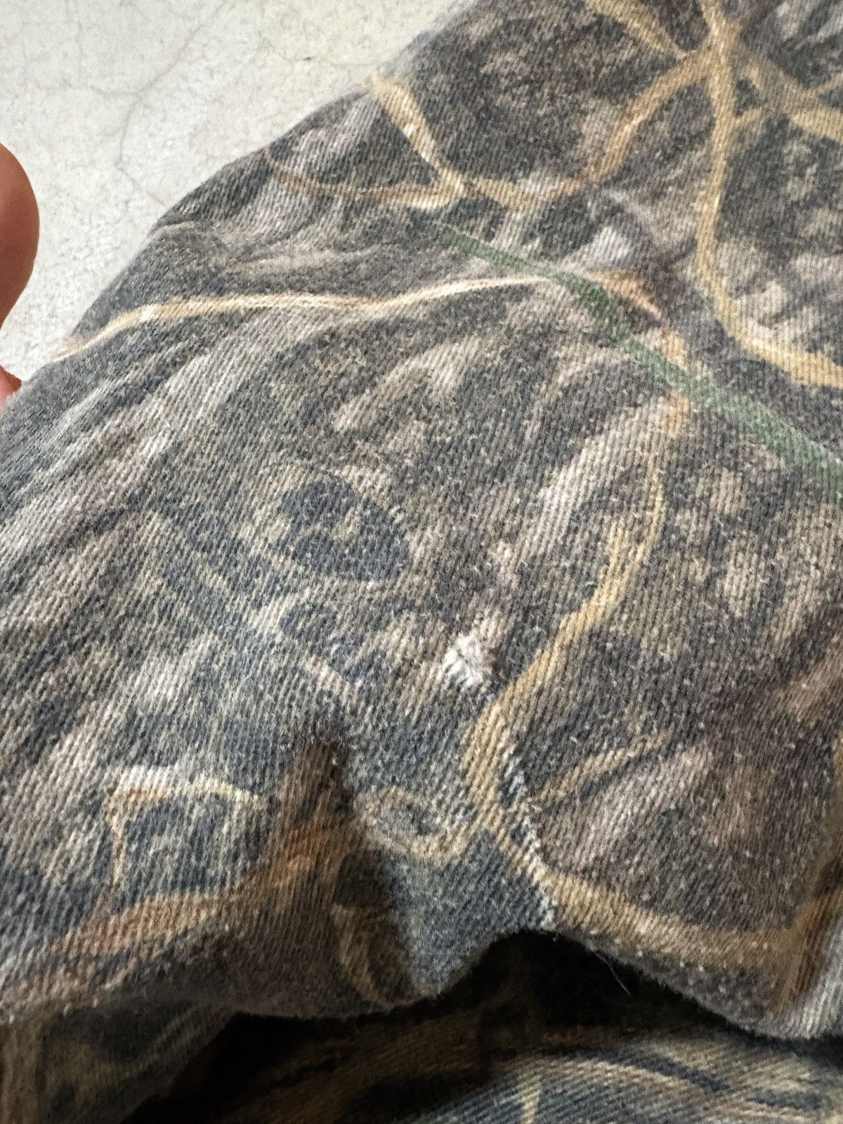 Cabelas Vintage 90s Cabela’s Mossy Oak Camo Cargo Pants Size 40x32 Size US 40 / EU 56 - 3 Thumbnail
