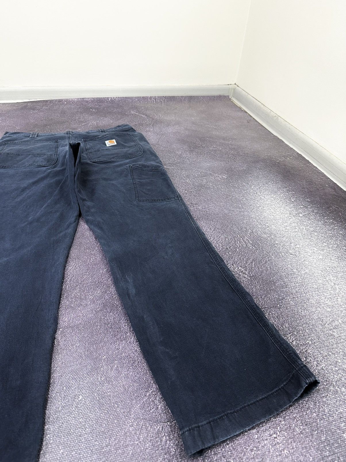 Carhartt Vintage Carhartt Faded Carpenter Opium Baggy USA Work Pants Size US 34 / EU 50 - 4 Thumbnail