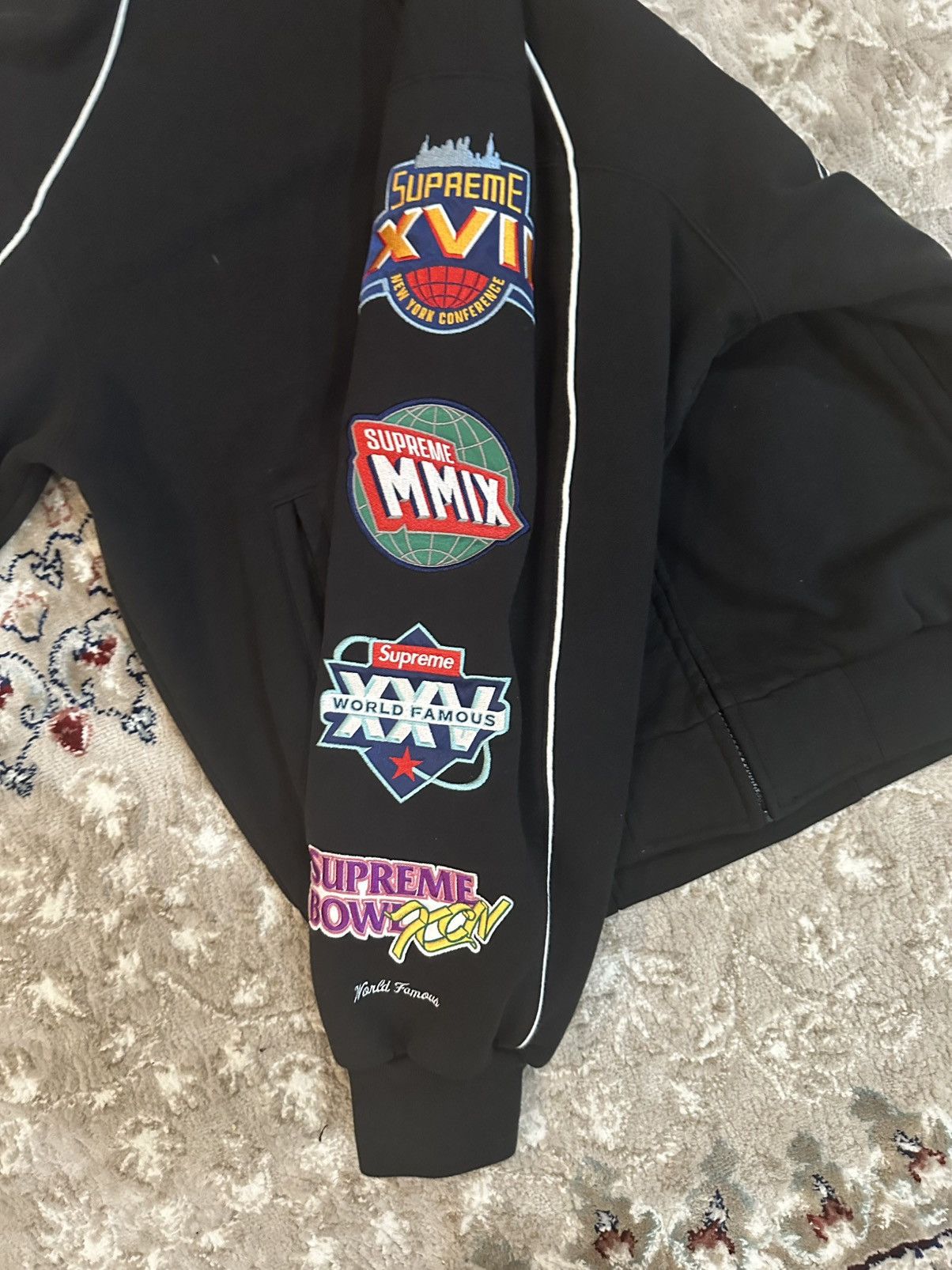 Supreme Playoffs Zip Up Hooded Sweatshirt Size US M / EU 48-50 / 2 - 3 Thumbnail