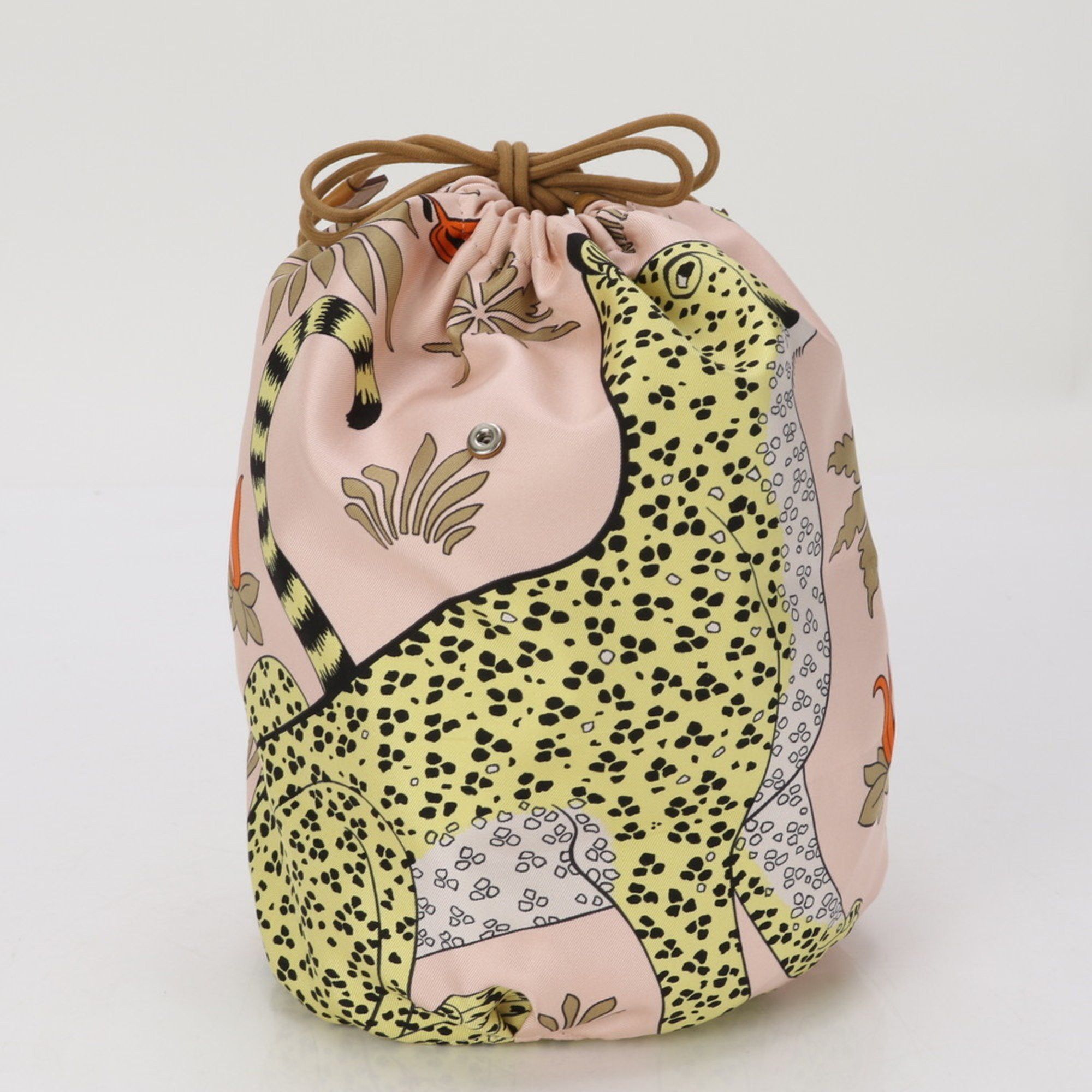 Hermes Hermes Musardine Leopard Silk Pink Leather Handbag Tote Shoulder Bag for Women Grailed