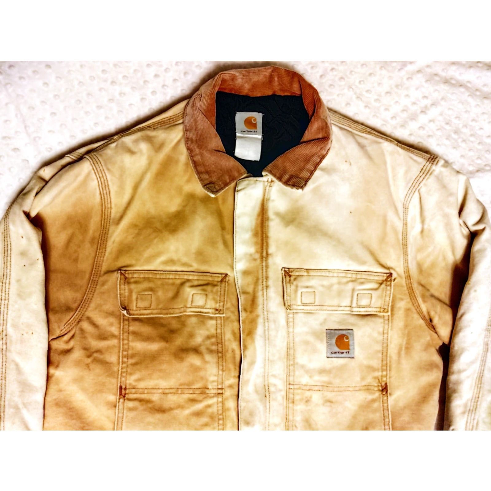 Carhartt VINTAGE Carhartt Chore Jacket Mens L Size US L / EU 52-54 / 3 - 4 Thumbnail