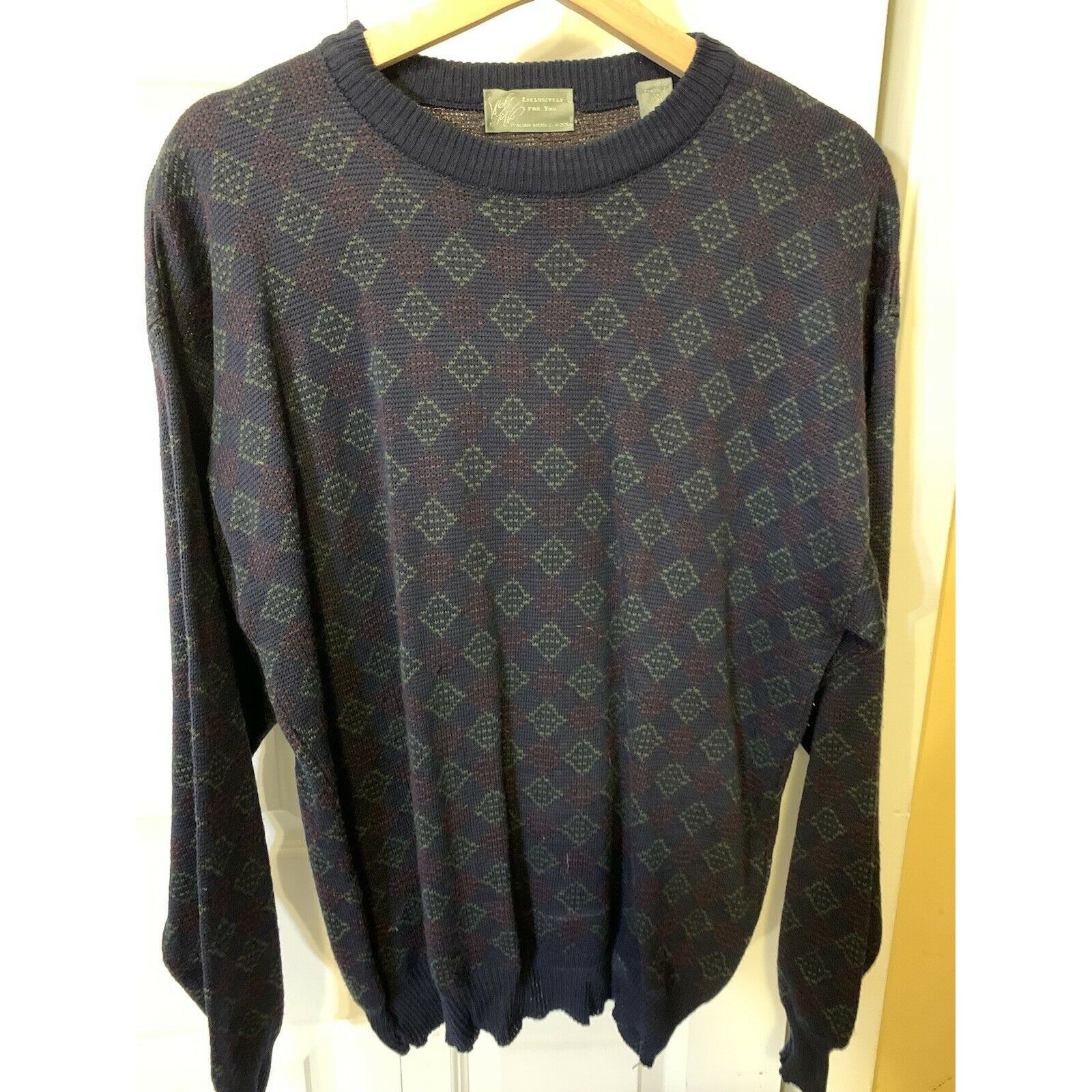 Lord & Taylor Lord & Taylor Exclusively For You Italian Merino Wool Button Size US M / EU 48-50 / 2 - 6 Thumbnail