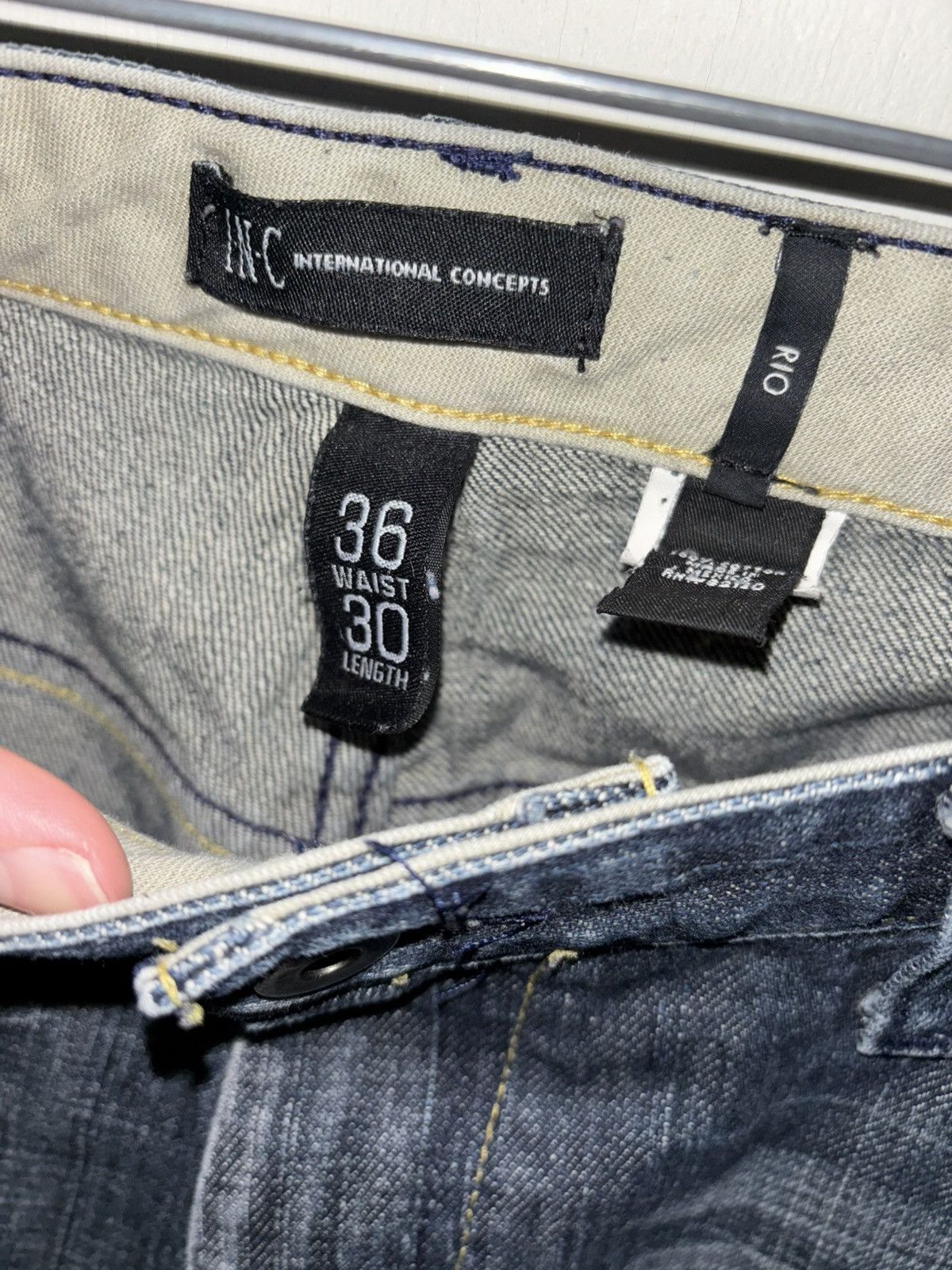 I.N.C × Japanese Brand × Vintage INC Concept flared jeans Size US 30 / EU 46 - 3 Thumbnail