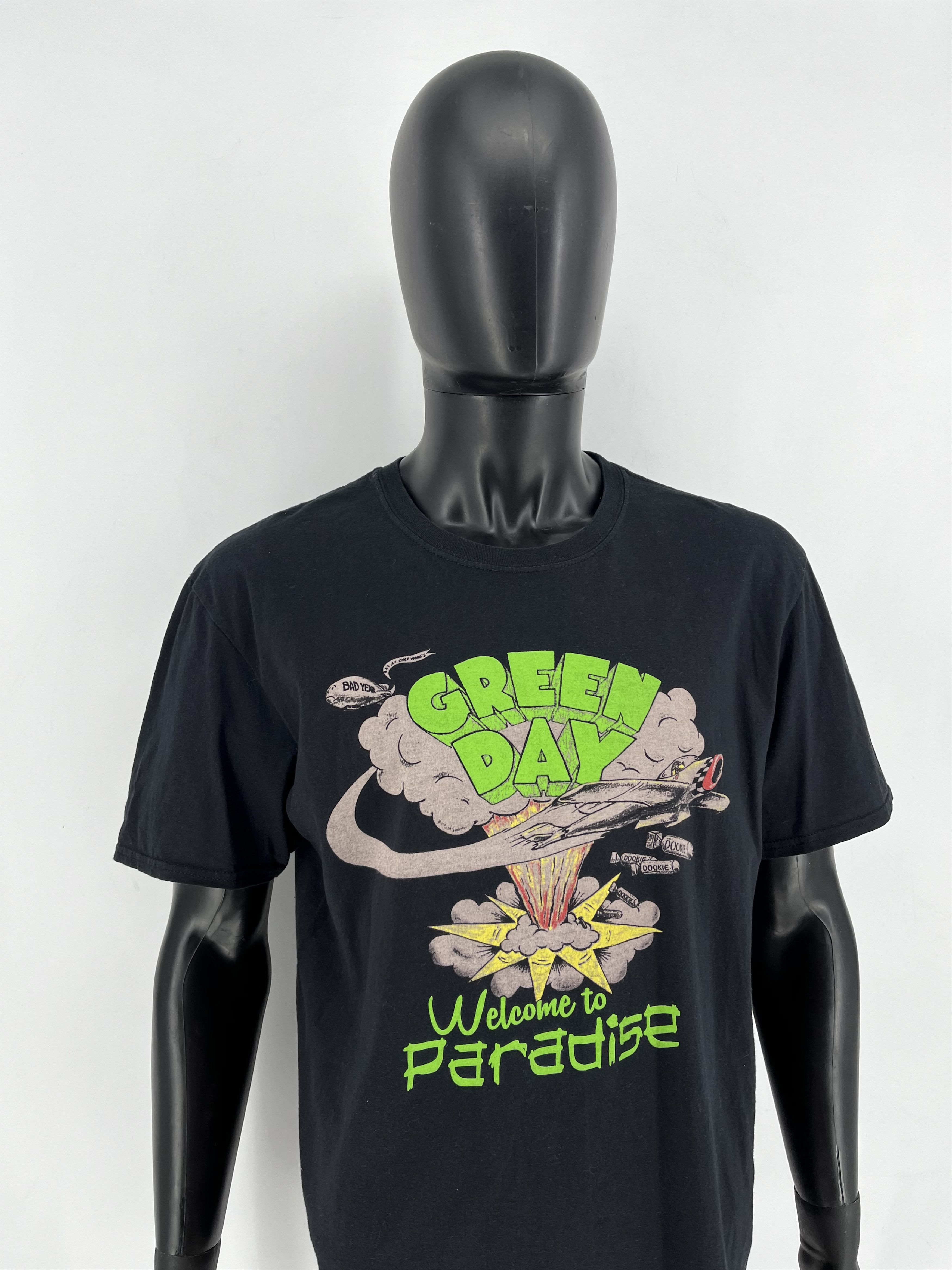 Band Tees Green Day welcome to paradise T-shirt rock band size XL Size US XL / EU 56 / 4 - 3 Thumbnail
