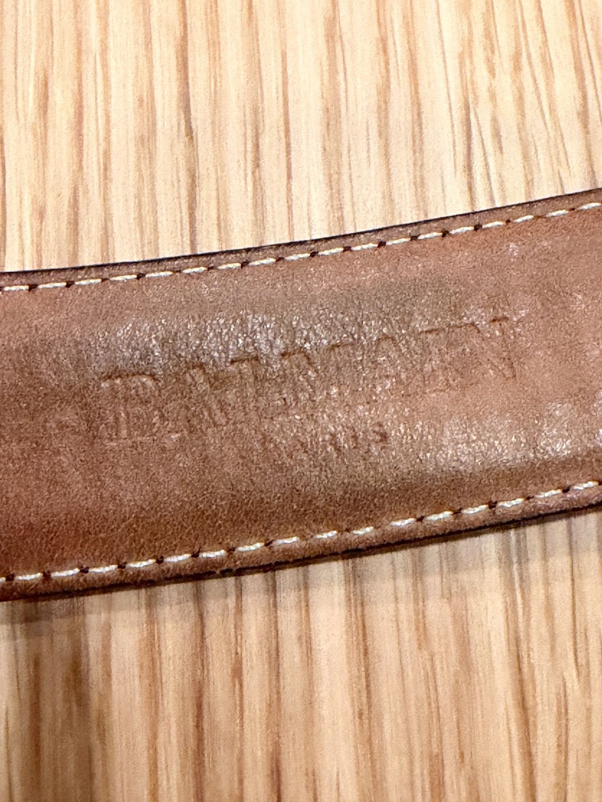 Balmain Decarnin FW 2010 Heavy Stud Leather Belt Size 36 - 5 Thumbnail