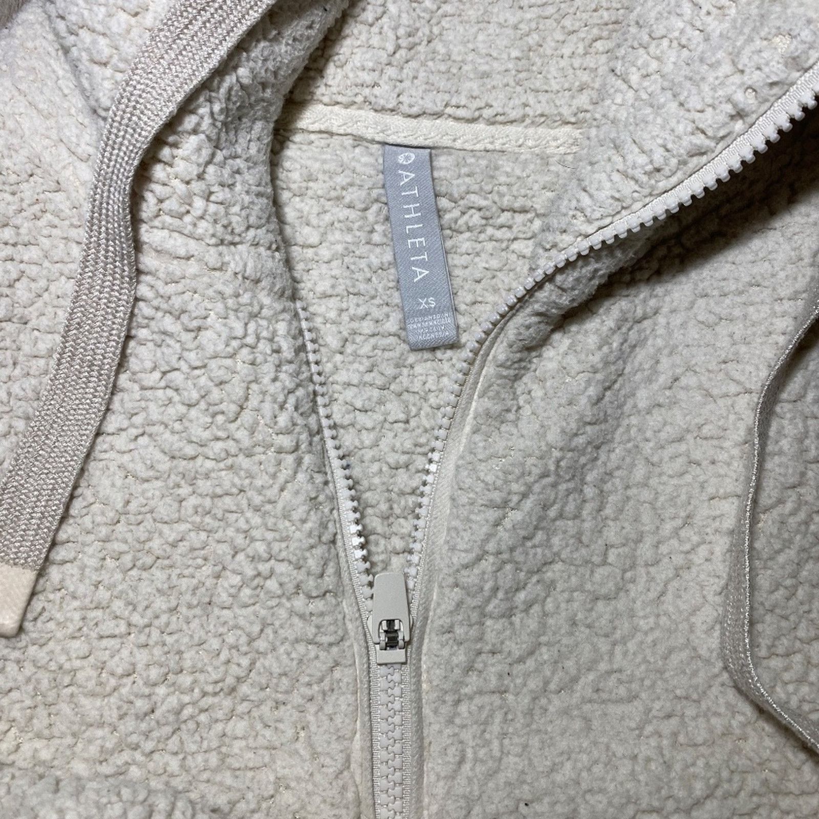 Athleta Athleta Talus Sherpa Half Zip - XS Size XS / US 0-2 / IT 36-38 - 6 Thumbnail