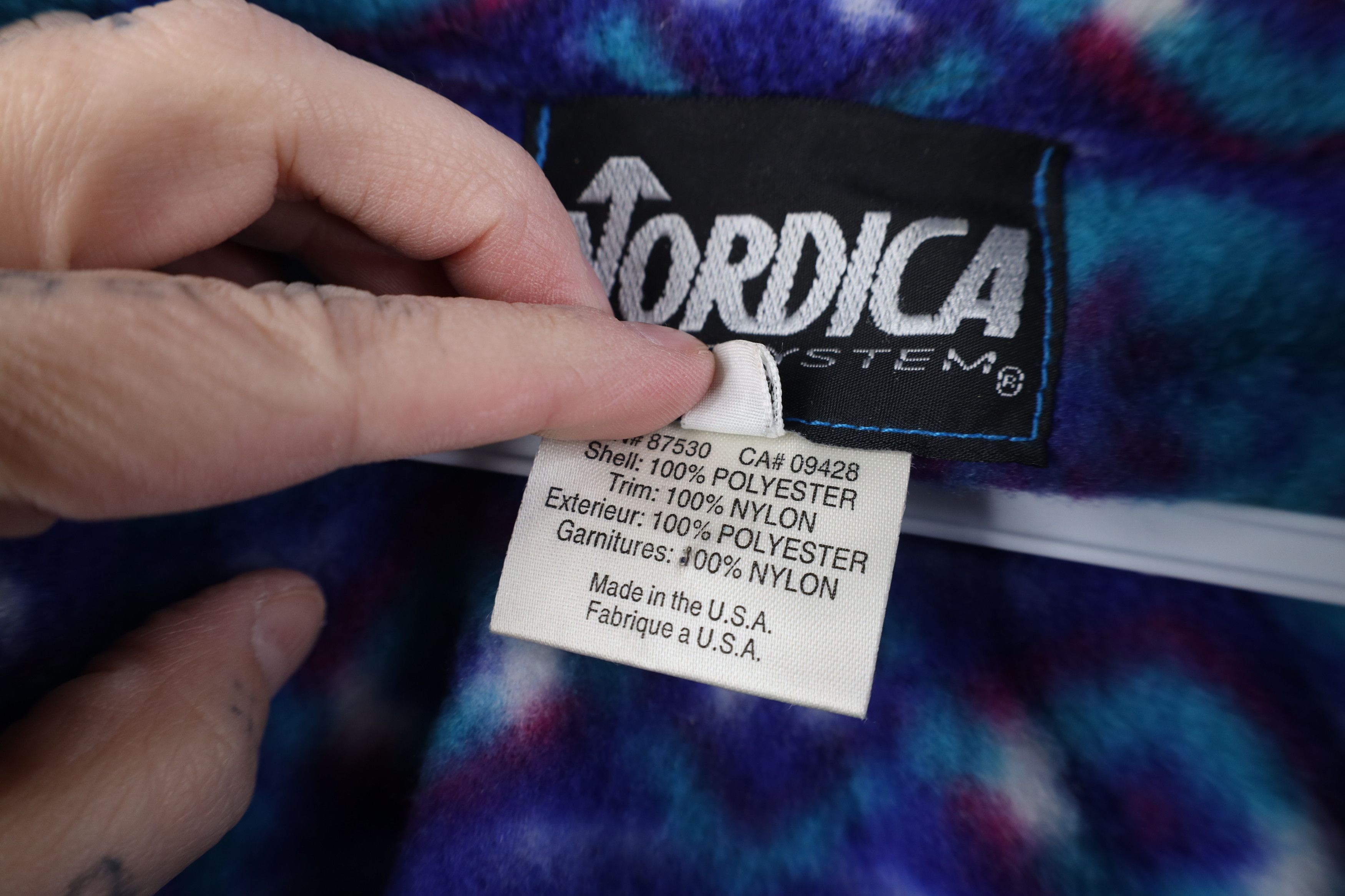 Vintage Vintage 90s Streetwear Fair Isle Fleece Vest Jacket USA Size XL / US 12-14 / IT 48-50 - 7 Thumbnail