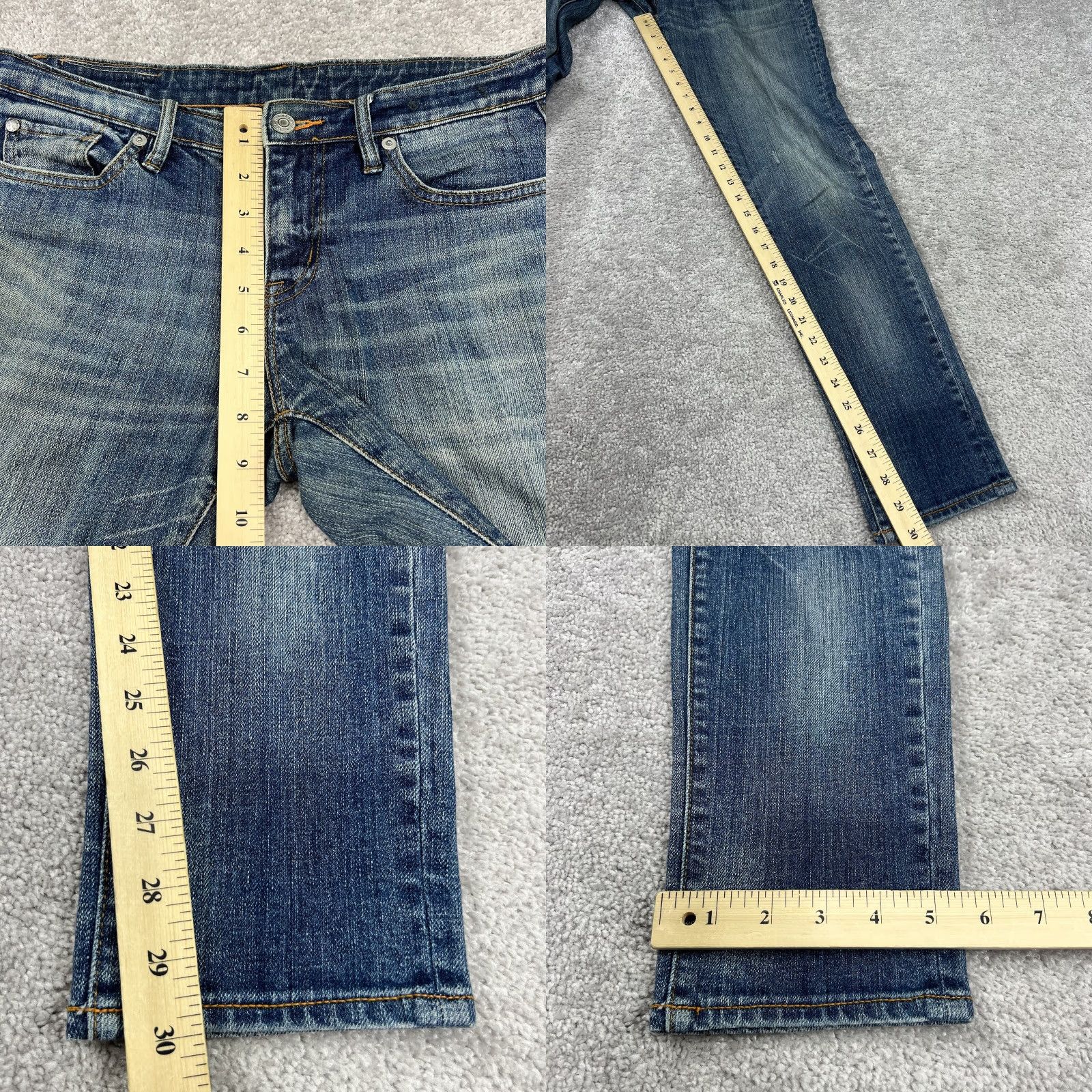 Ralph Lauren VINTAGE Denim & Supply Ralph Lauren Jeans Womens 27/30 Straight Low Rise Blue 30x30 Mens? No Size 27" / US 4 / IT 40 - 9 Thumbnail