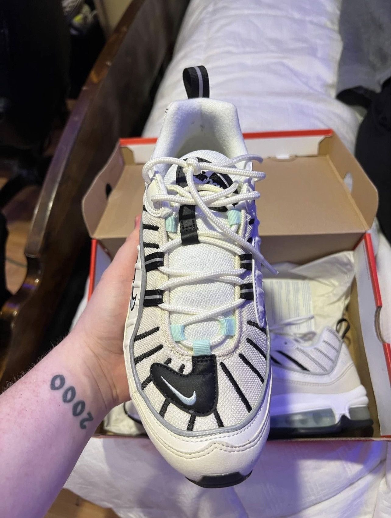 Nike Nike Air Max 98 ‘Igloo’ Size 10 Size US 10 / IT 40 - 7 Thumbnail