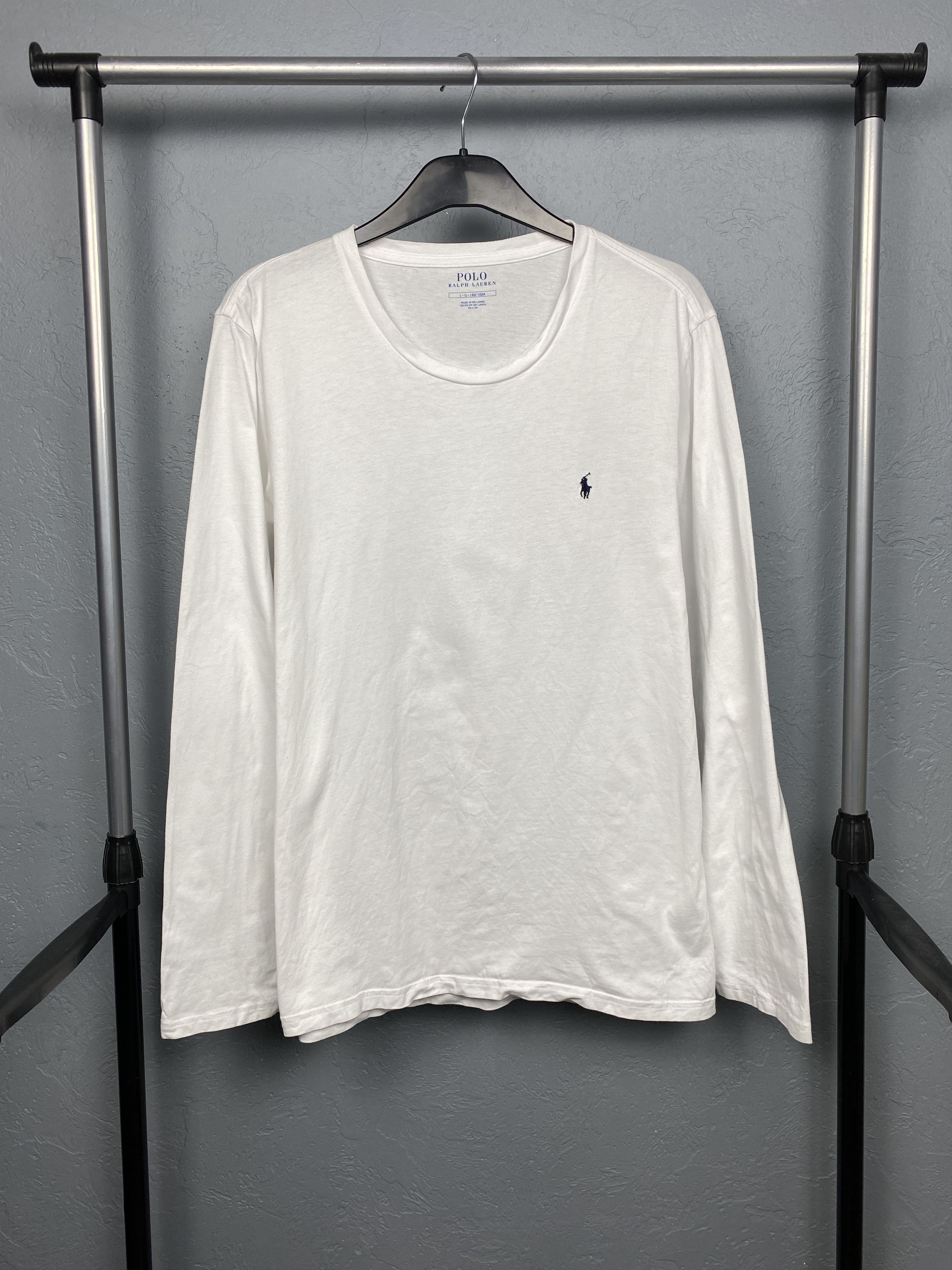 Polo Ralph Lauren Polo Ralph Lauren Vintage Mens Long Sleeve T-Shirt Size US L / EU 52-54 / 3 - 1 Thumbnail