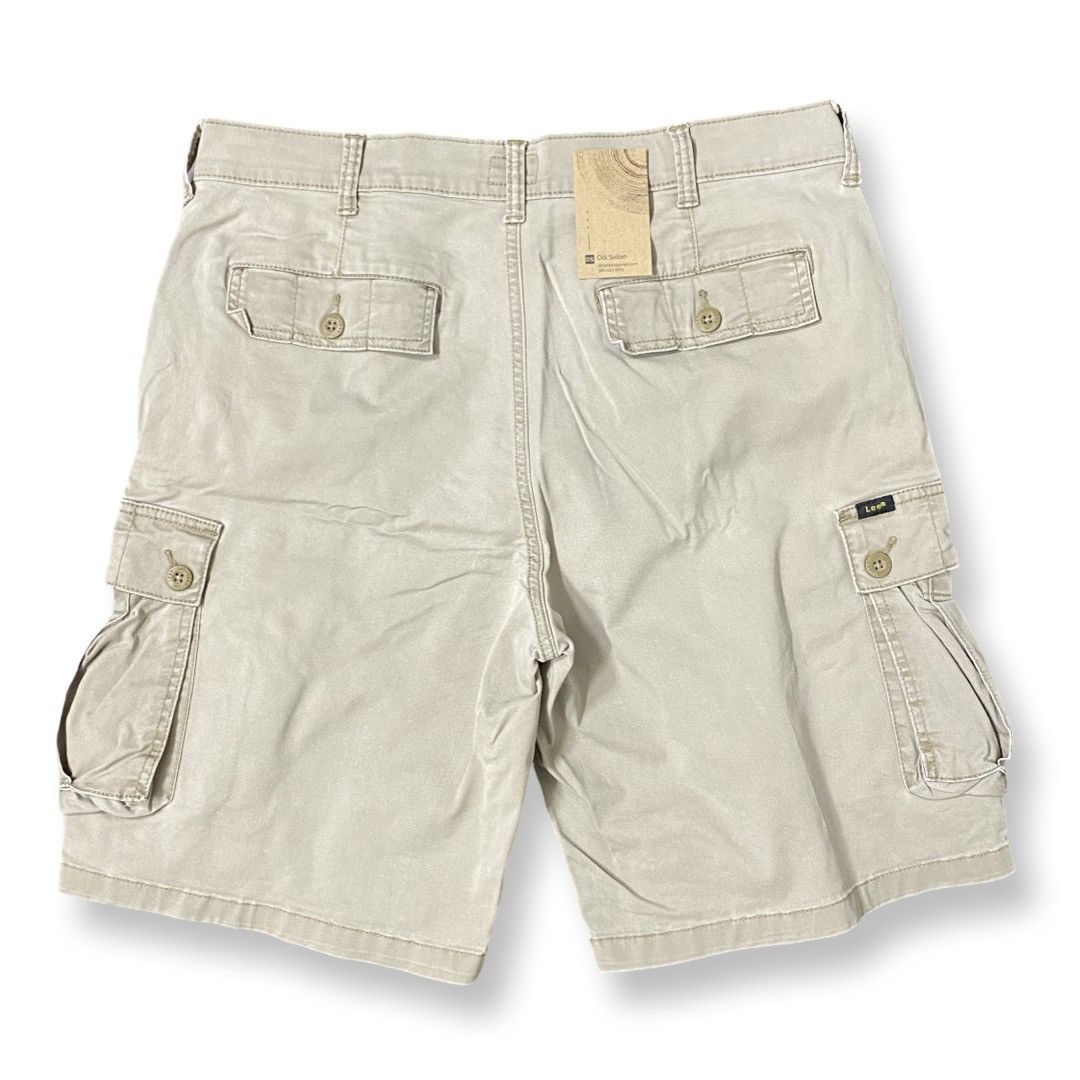 Lee Lee Men’s Beige Cargo Shorts Size 34 Size US 34 / EU 50 - 3 Thumbnail