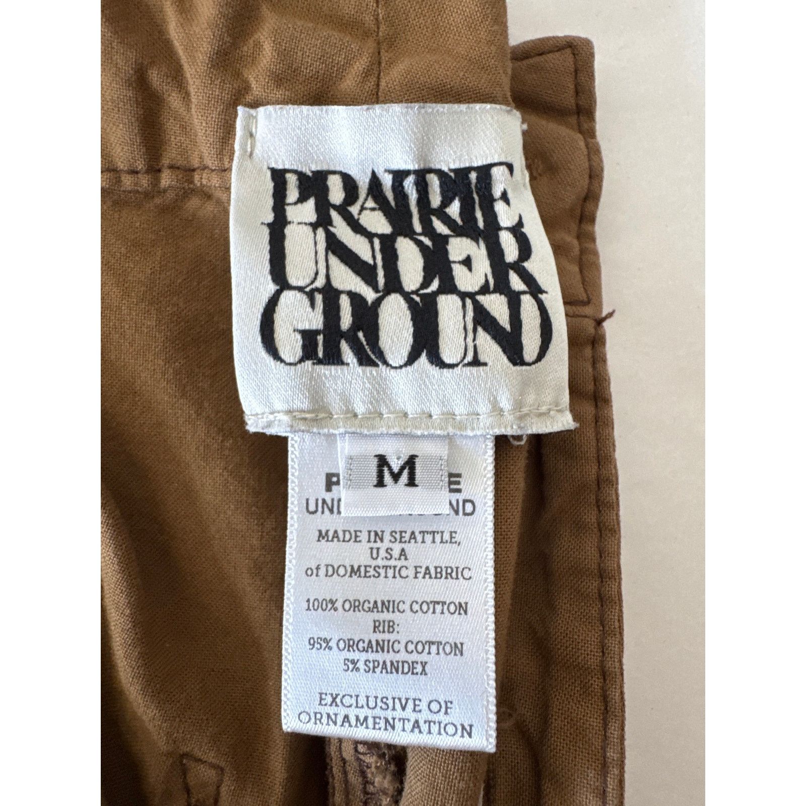 Other PRAIRIE UNDERGROUND Button Front Ribbed Pants Brown Medium Size 28" / US 6 / IT 42 - 5 Thumbnail