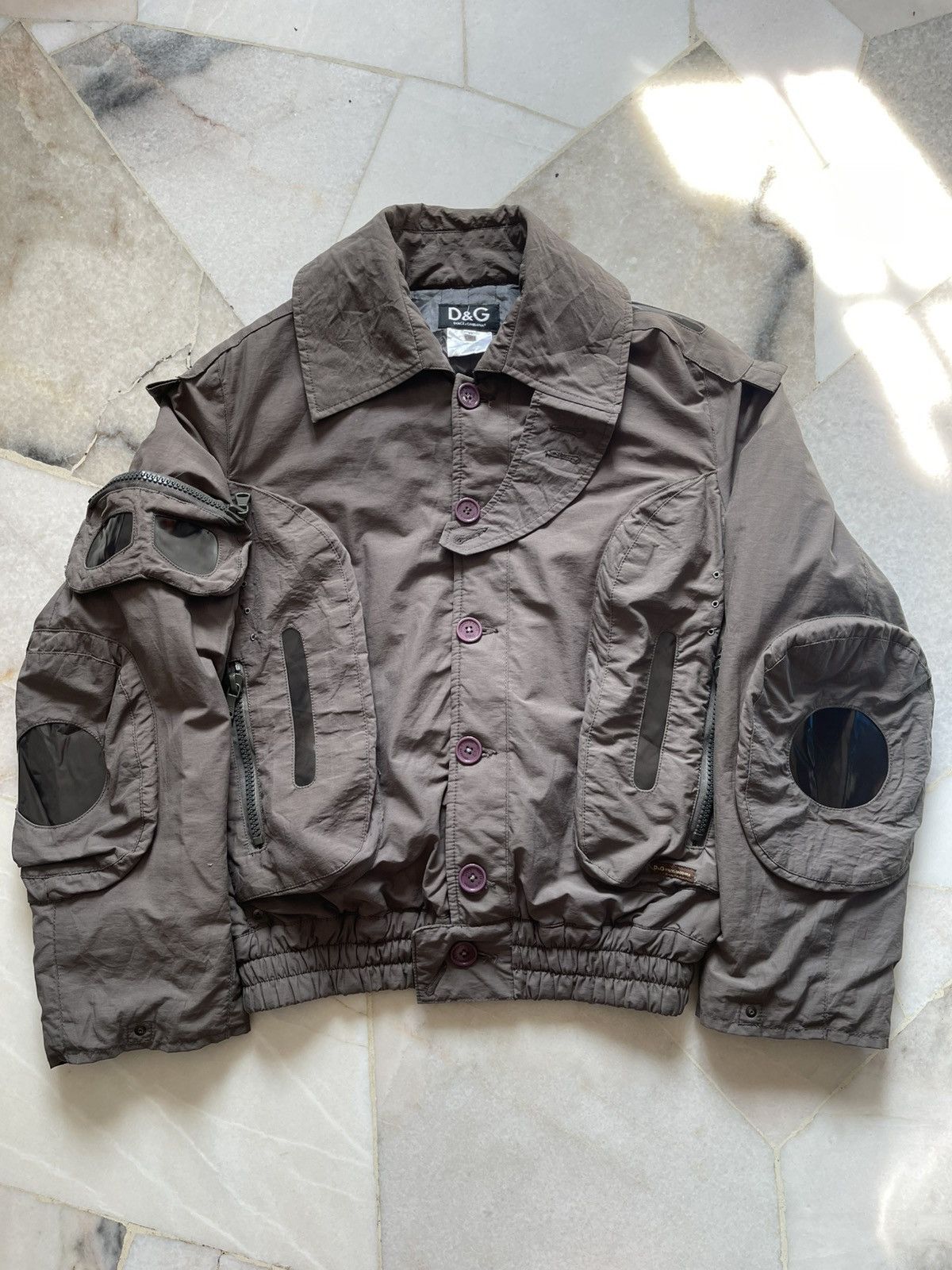 Vintage Dolce & Gabbana Bomber Flight Jacket 97 Size US L / EU 52-54 / 3 - 13 Thumbnail