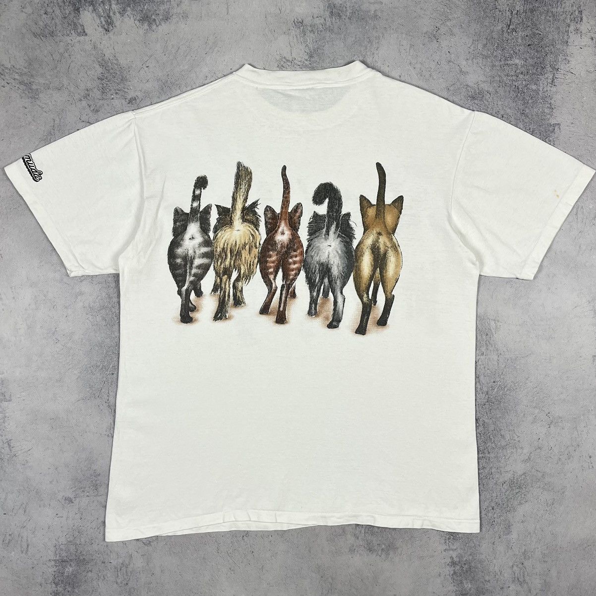 Vintage Vintage Cat’s humor cute graphic tee 90’s Size US L / EU 52-54 / 3 - 15 Thumbnail