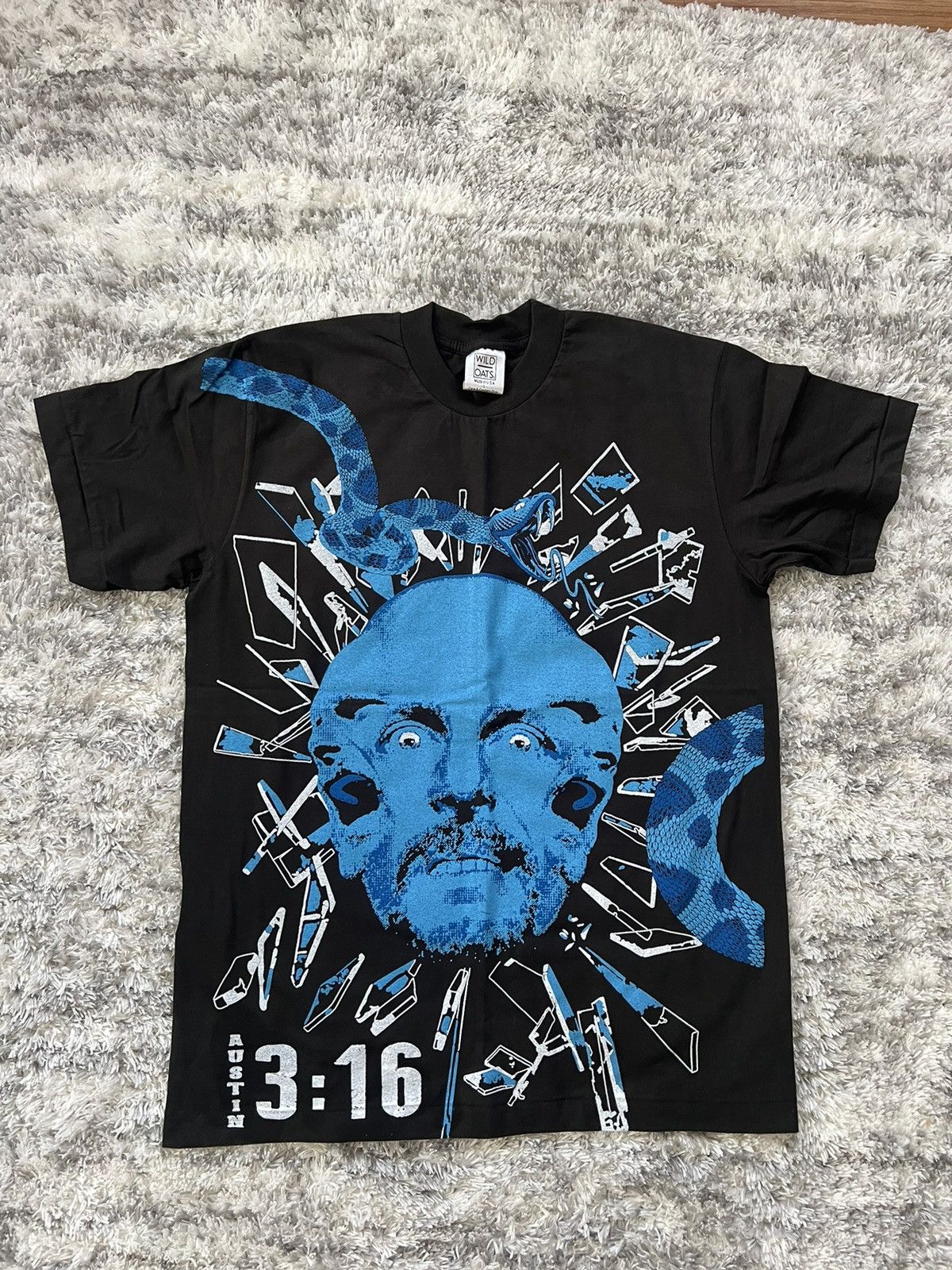 WWE × WWF Stone Cold Steve Austin WWF AOP Modern Boot Size US L / EU 52-54 / 3 - 1 Thumbnail