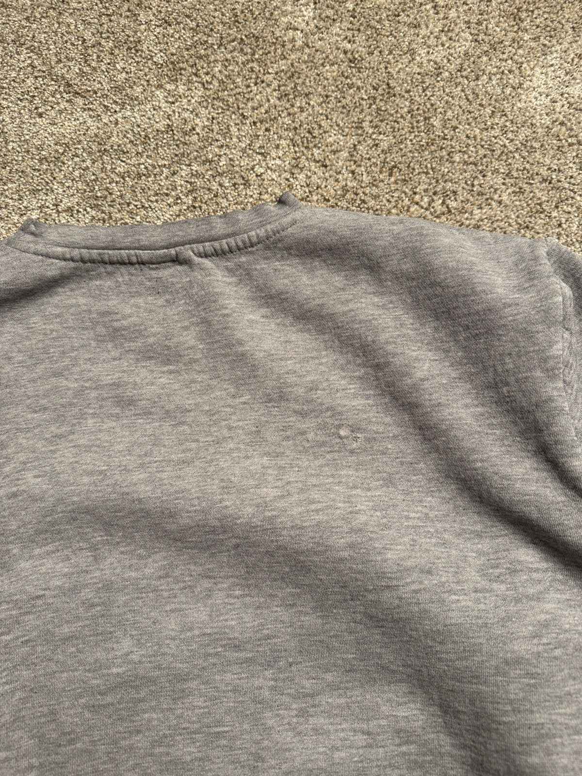 Crooks & Castles HEATHER GREY CROOKS & CASTLES DISTRESSED SWEATSHIRT Size US L / EU 52-54 / 3 - 6 Thumbnail