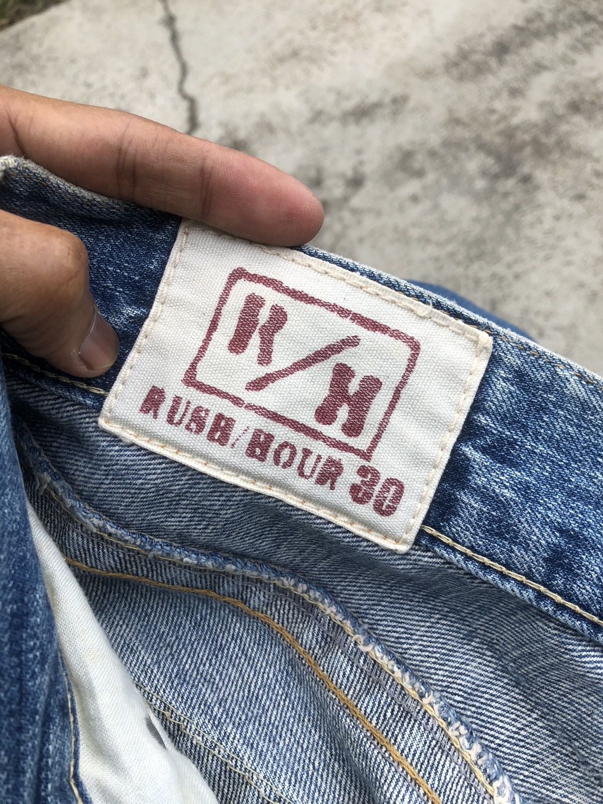 Other FLARED⚡️⚡️RUSH HOUR FLARE TWIST DENIM Size US 30 / EU 46 - 4 Thumbnail