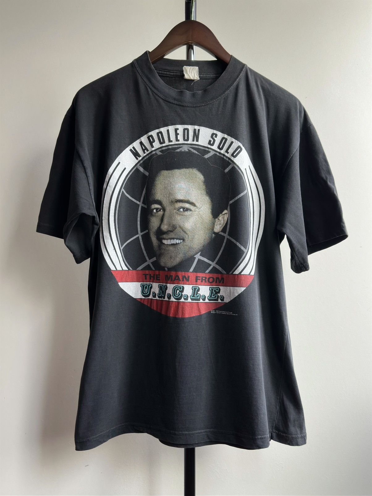 Vintage Rare Vintage The Man From UNCLE Napoleon Solo Movie Tee Size US L / EU 52-54 / 3 - 1 Thumbnail
