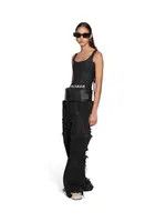 Balenciaga o1srvl11e0425 Dup / Tank Top Corset in Black Size S / US 4 / IT 40 - 2 Thumbnail