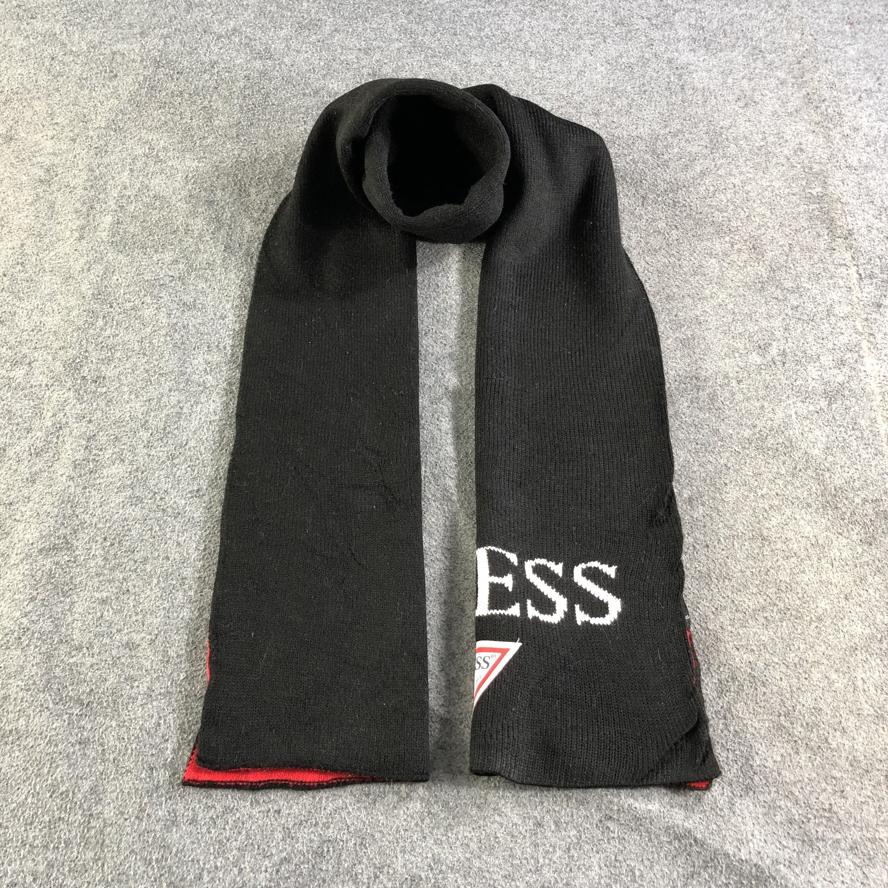 Guess Guess Big Logo Scarf Muffler V1806 Size ONE SIZE - 2 Thumbnail