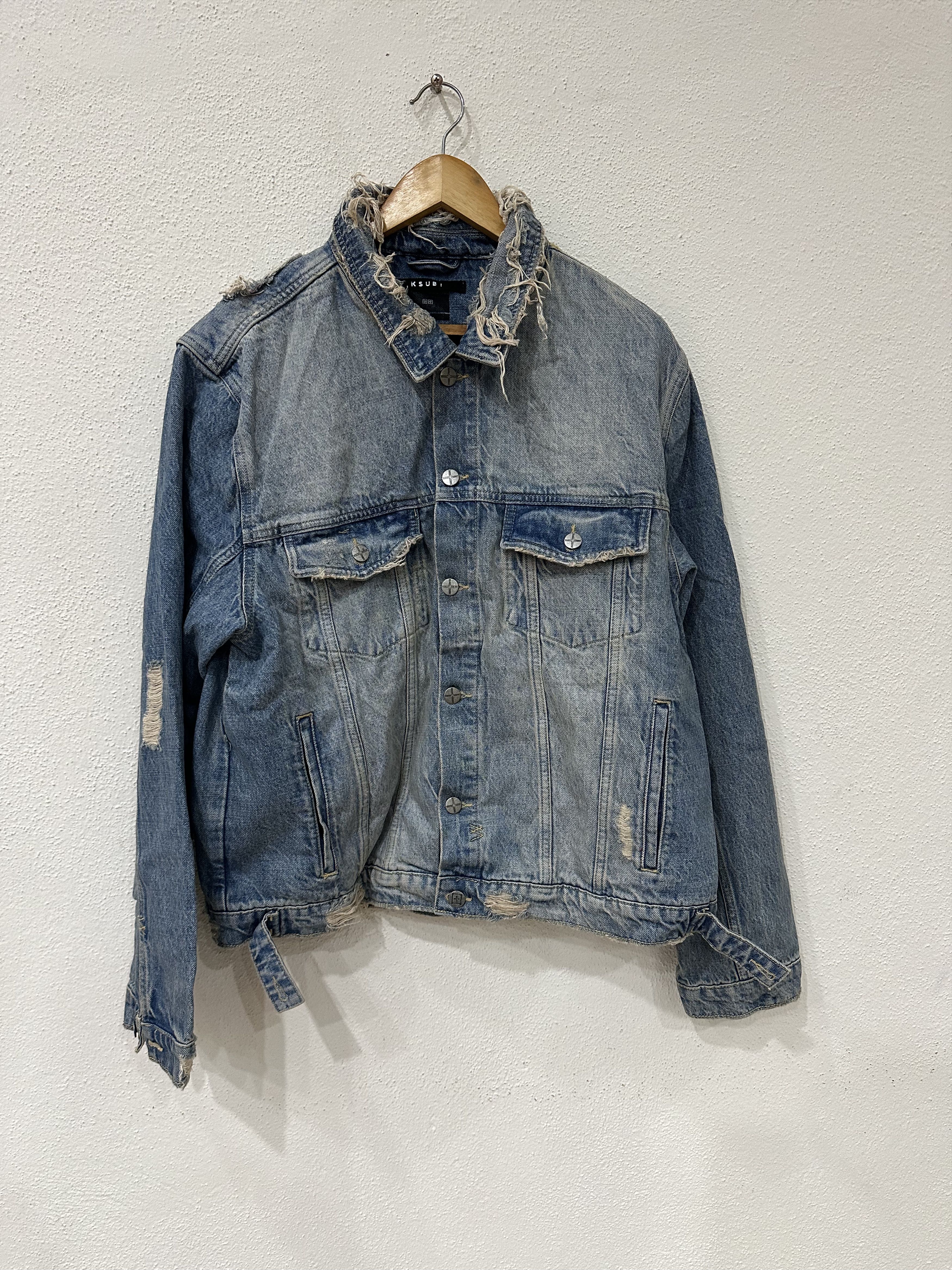 Ksubi Ksubi Heritage Repair Denim Jacket Small Size US S / EU 44-46 / 1 - 3 Thumbnail