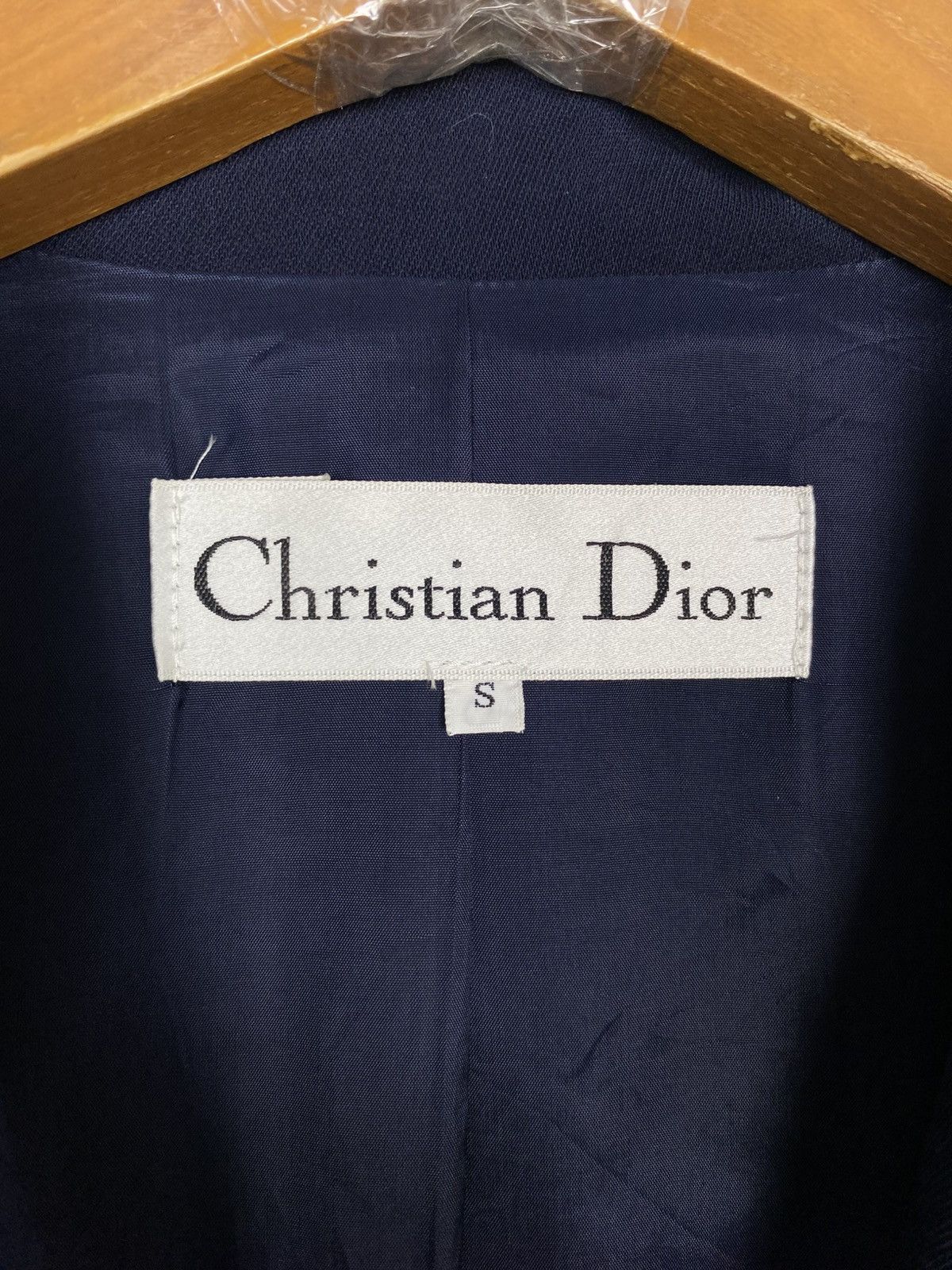 Christian Dior Monsieur Rare‼️ Vintage Christian Dior Double Collar Blazer Size S / US 4 / IT 40 - 7 Thumbnail