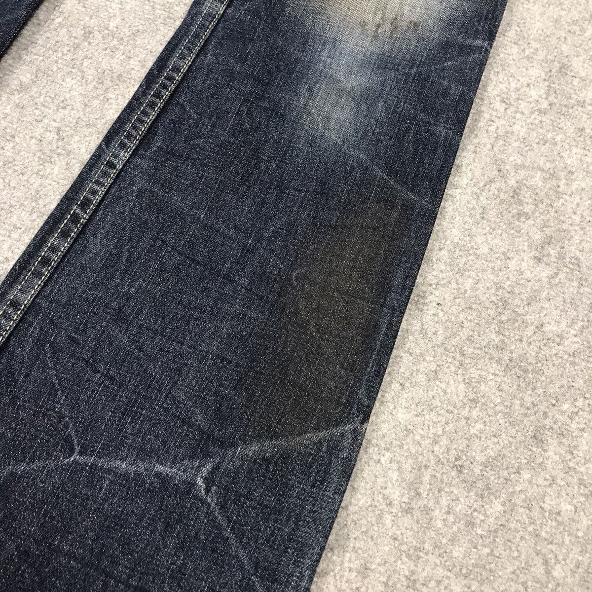 If Six Was Nine × Japanese Brand × Le Grande Bleu (L.G.B.) FLARE SEMANTICDESIGN JAPAN DESIGN ZIPPER BOOTCUT PANTS Size US 28 / EU 44 - 4 Thumbnail