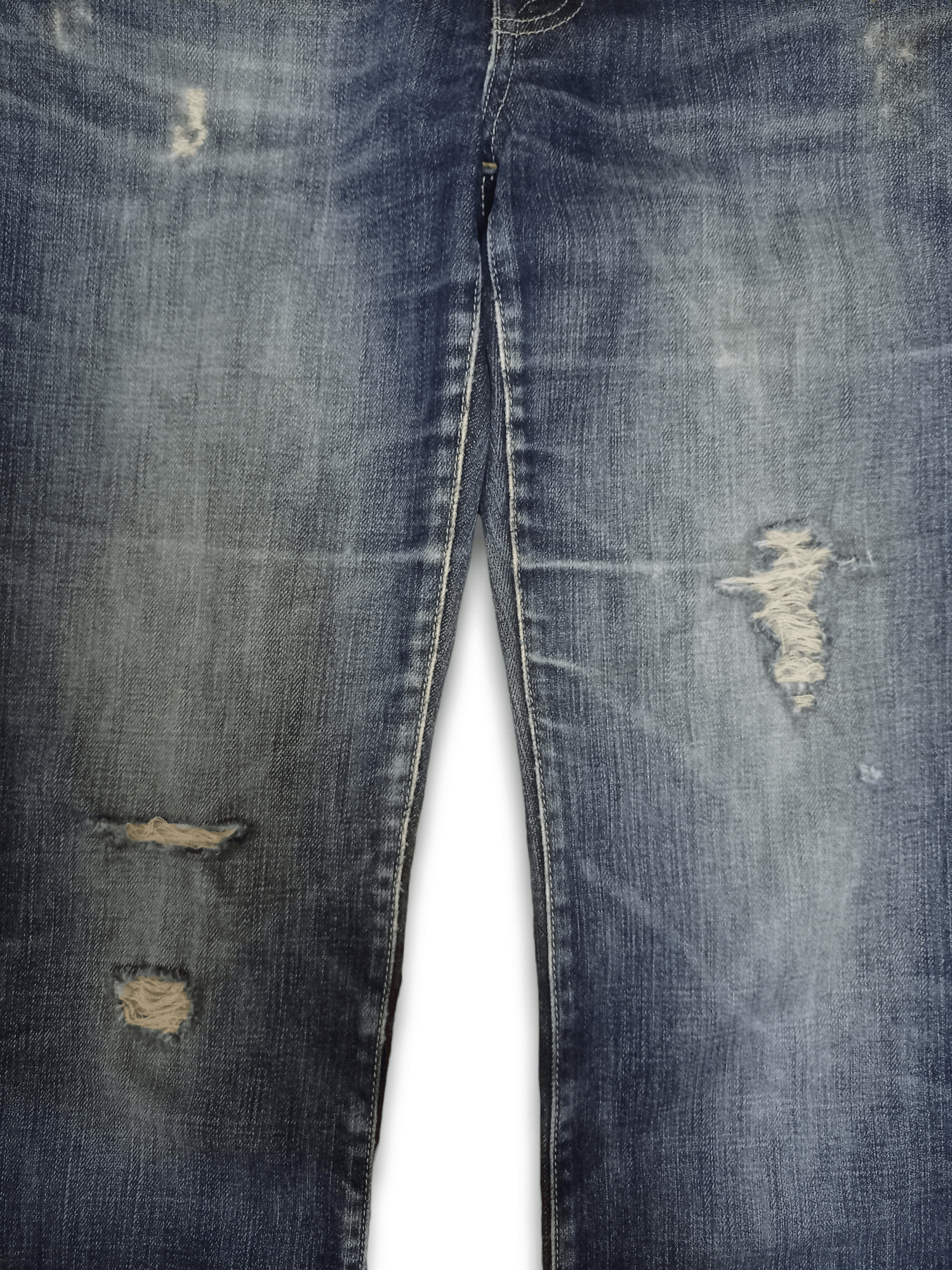 Japanese Brand × Vintage SALES🔥 Vintage Japanese Brand Distressed Jeans Size US 29 - 6 Thumbnail
