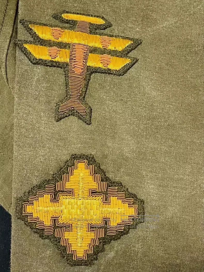 READYMADE Ready Made Indian Silk Metal Embroidered M-65 Jacket Size US M / EU 48-50 / 2 - 8 Thumbnail